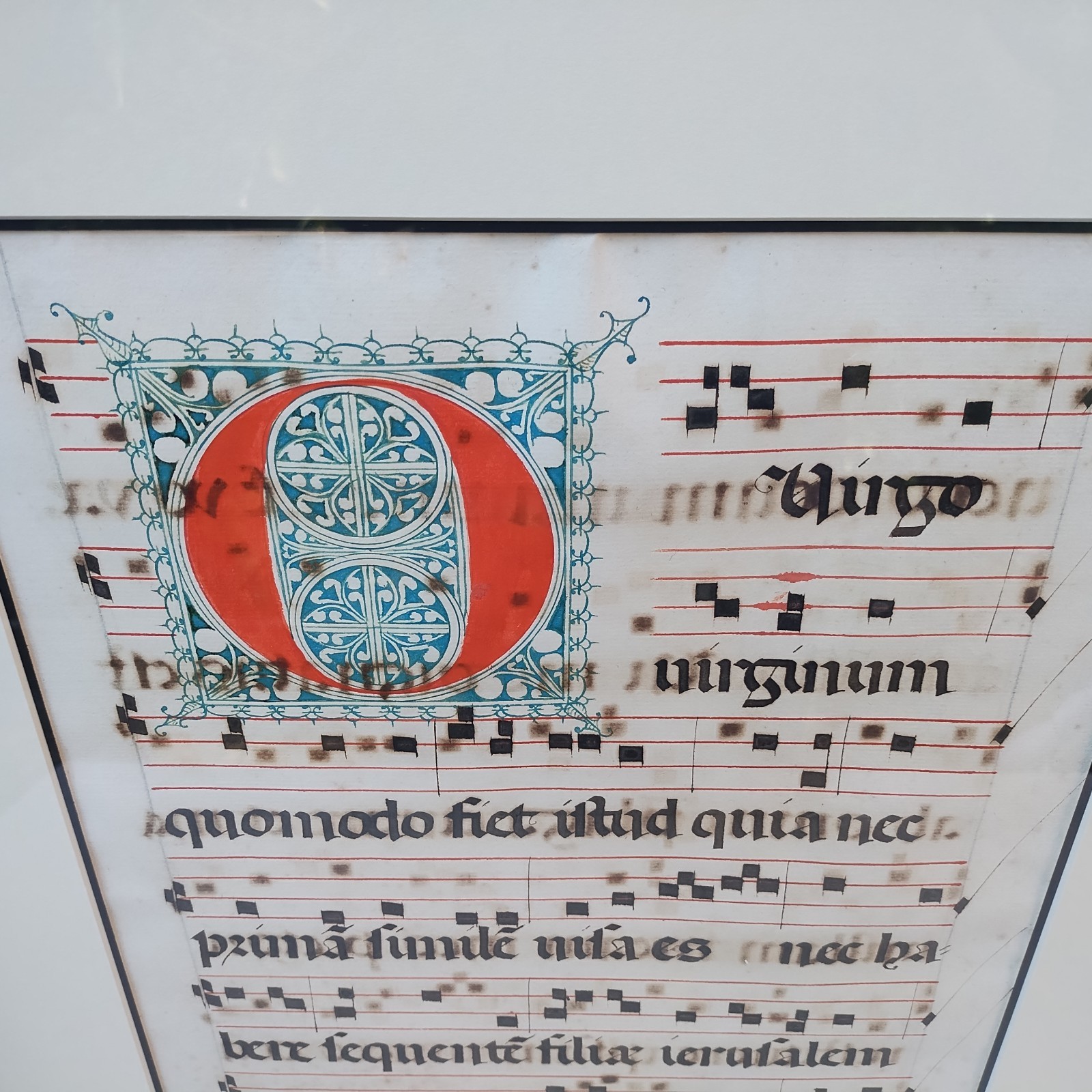 RARE 1663 JUIiO LOTTINIO ILLUMINATED MANUSCRIPT ANTIPHONARUM MISCELLANEOUS