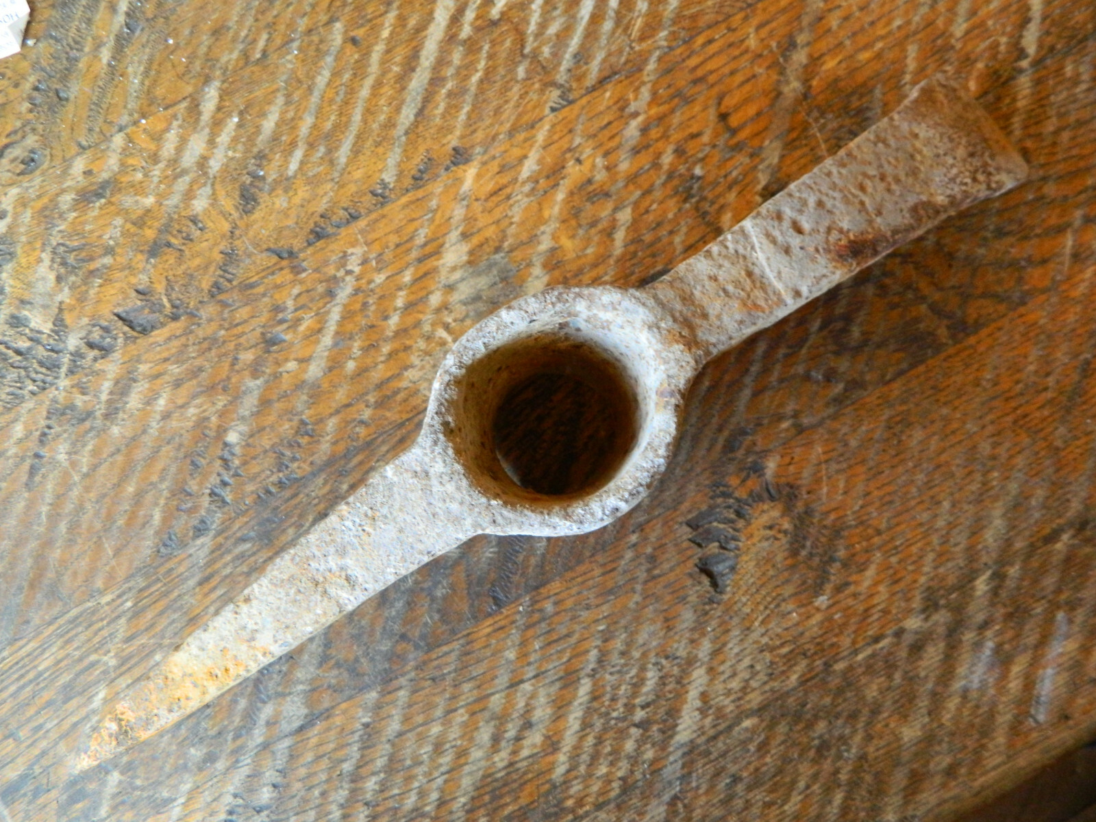 Antique Gold Digging Prospector Miners Pick Axe Hand Forged Tool Gold Rush