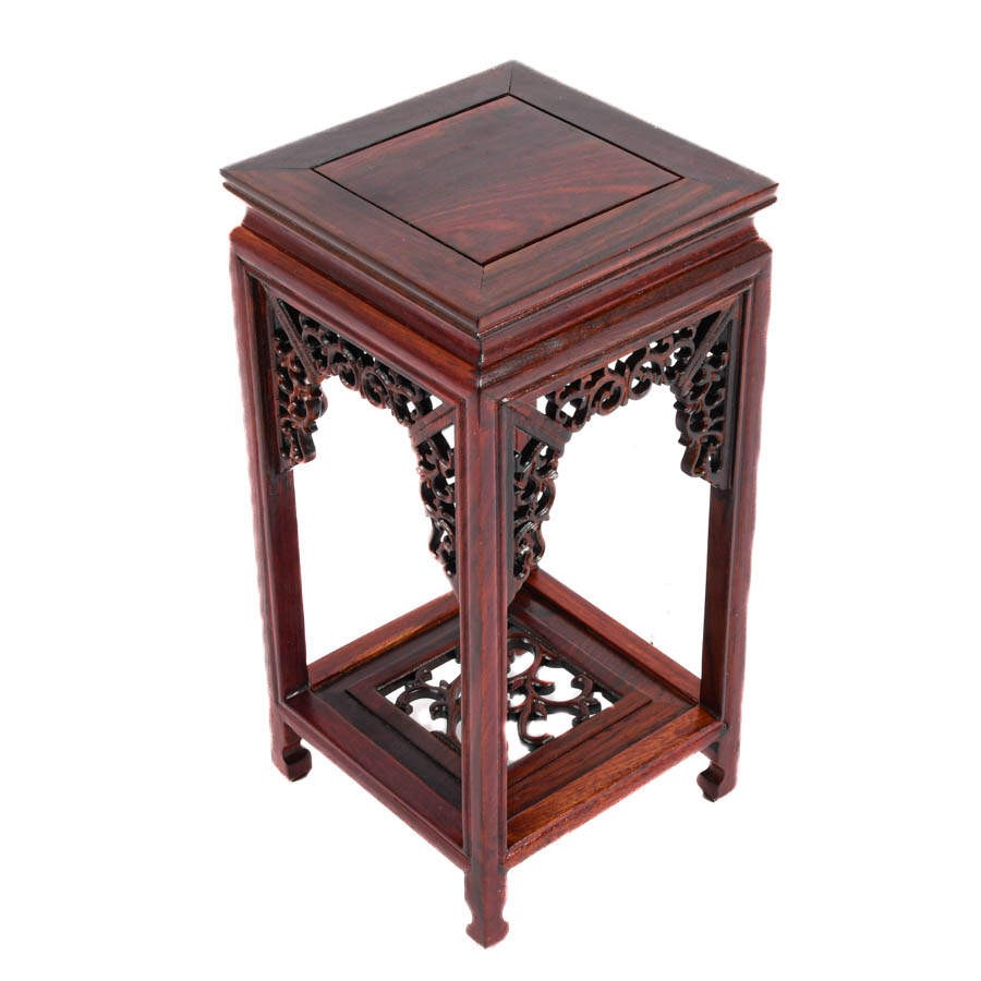 National Museum of China Miniature Hardwood Table with Box