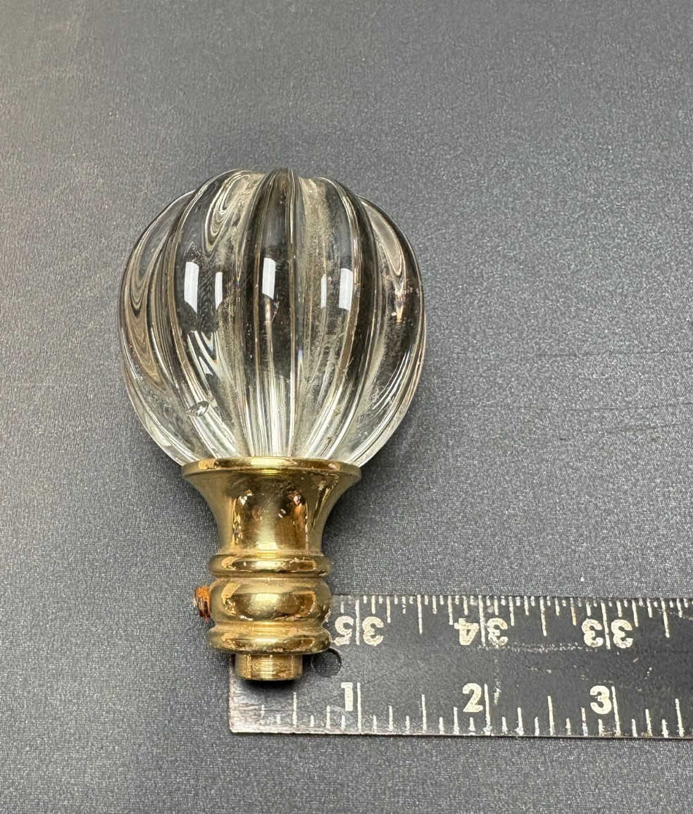 Vintage Antique Ornate Glass Door Knobs – Lot of 2