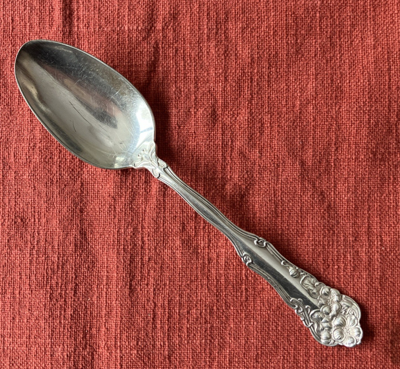 Wm Rogers Place/Oval approx 7 1/8″ Soup Spoon Berwick (Silverplate, 1904)