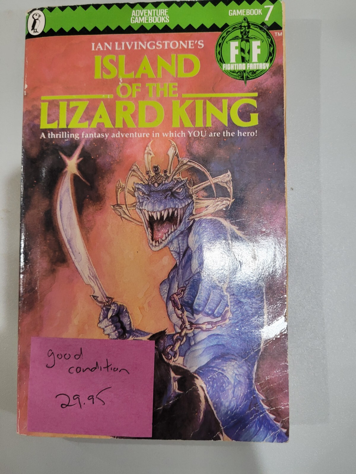 Island of The Lizard King Book