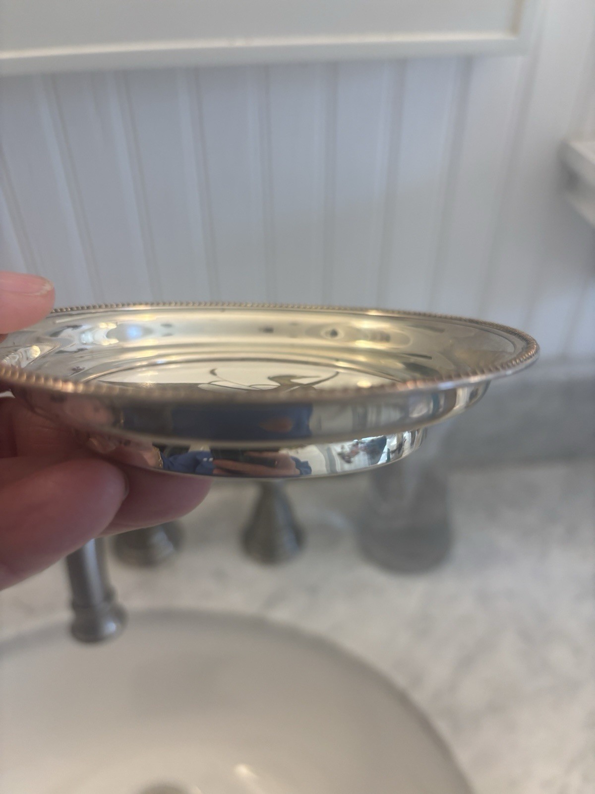 Frank M. Whiting / Sterling Silver Baldpate