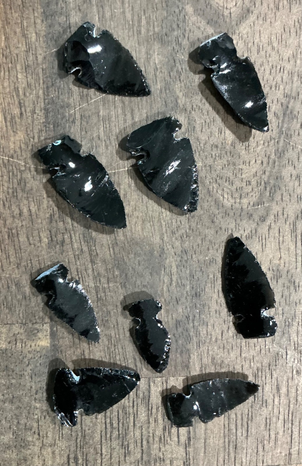 PreColumbian Obsidian Weapon Points, Colima Culture