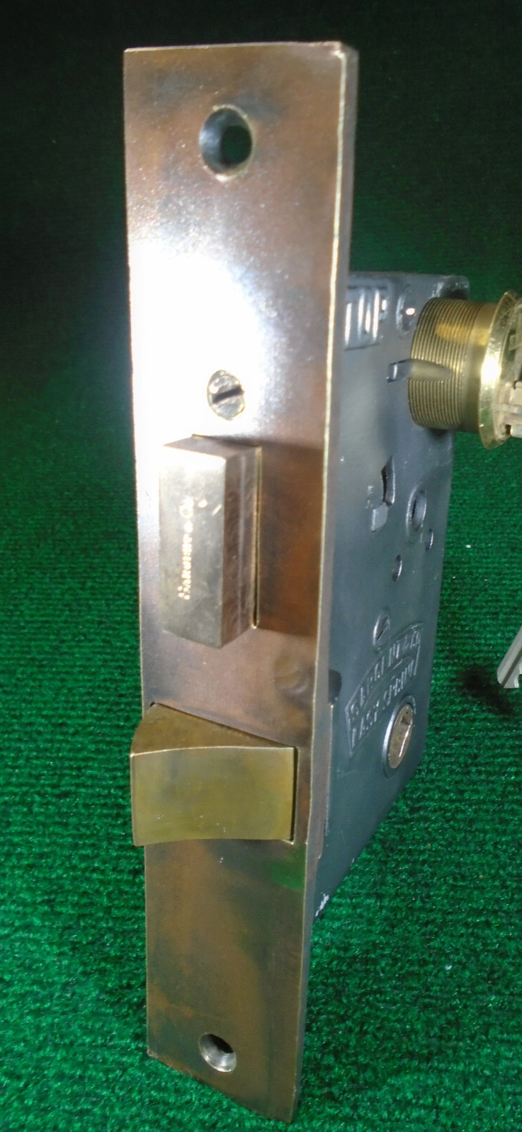 REMANUFACTURED SARGENT 6845 ENTRY MORTISE LOCK 7 7/8″ FACE, 2 7/8″ BS (17536-27)