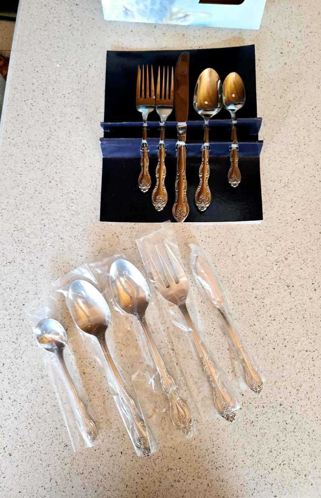 Flatware Set with 5 pc Hostess Set by International Silver Company