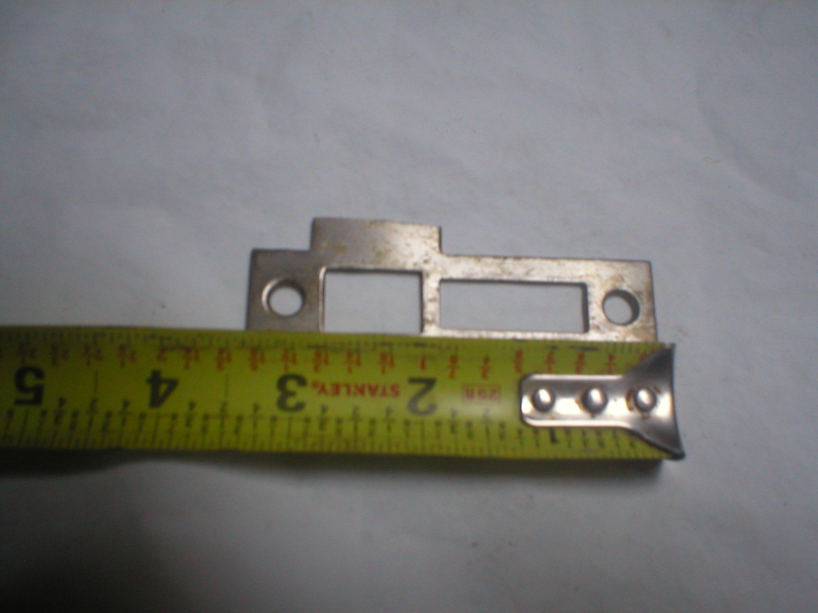 Antique Solid Brass and Nickel Striker Plate