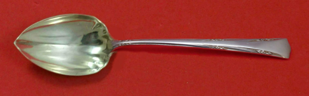 Greenbrier by Gorham Sterling Silver Grapefruit Spoon Fluted Custom Made 5 3/4″