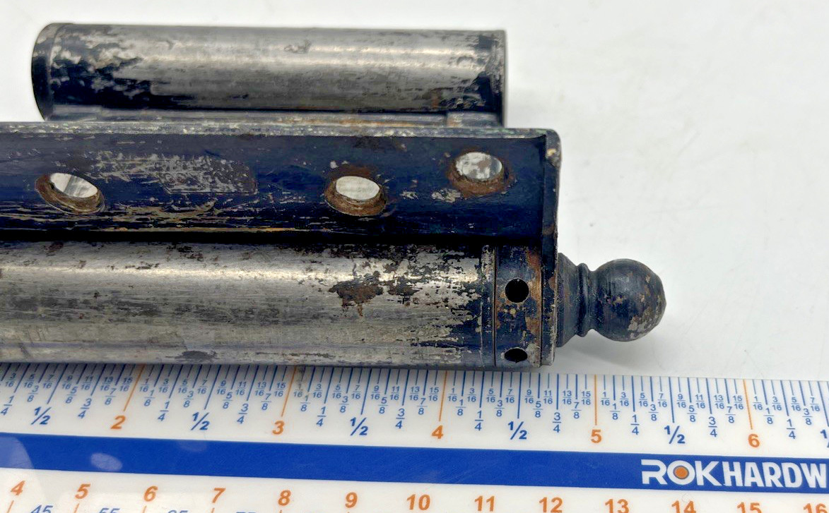 Lot of 4 Vintage Chicago Triplex & Steelcraft Japan Heavy Duty Hinges As Found