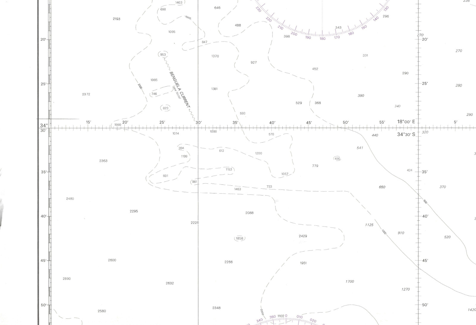 4152 Admiralty Chart Table Bay Cape Agulhas Republic South Africa Map Marine Wal