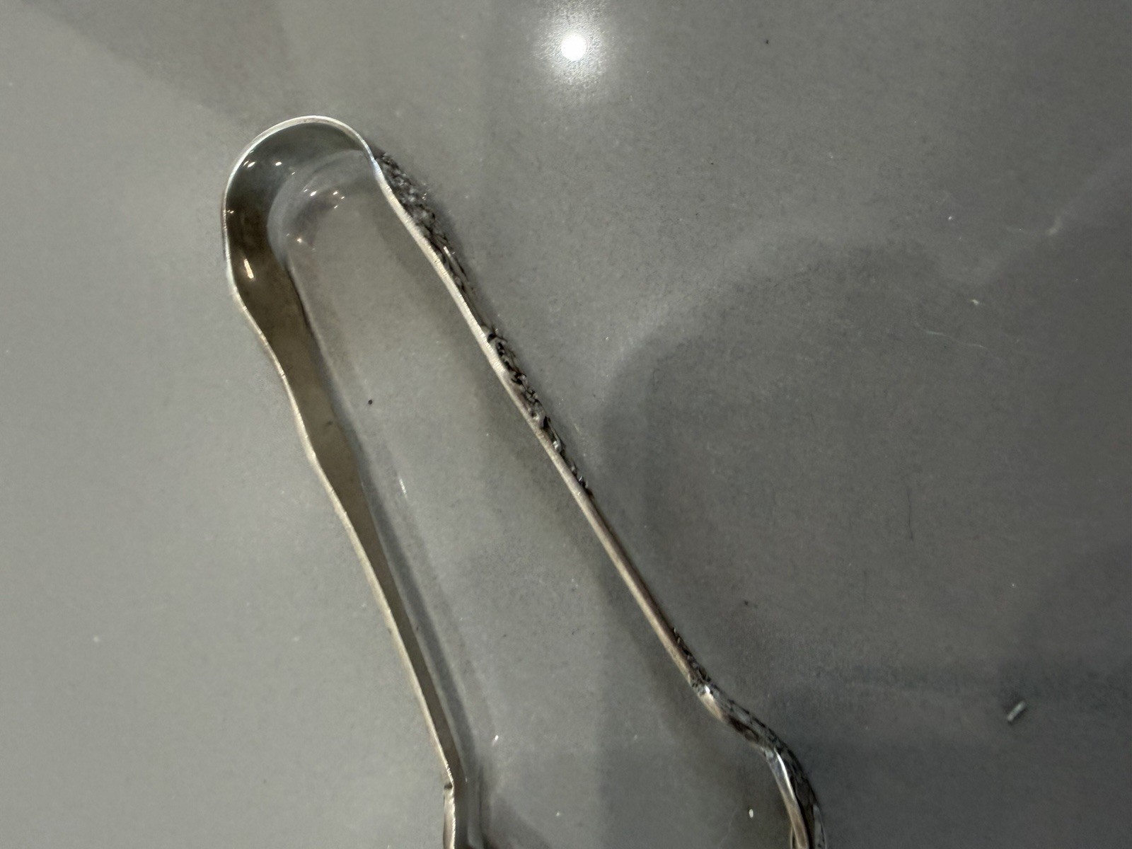 Queens Pattern by Birks Sterling Silver Sugar Tongs 4.25″