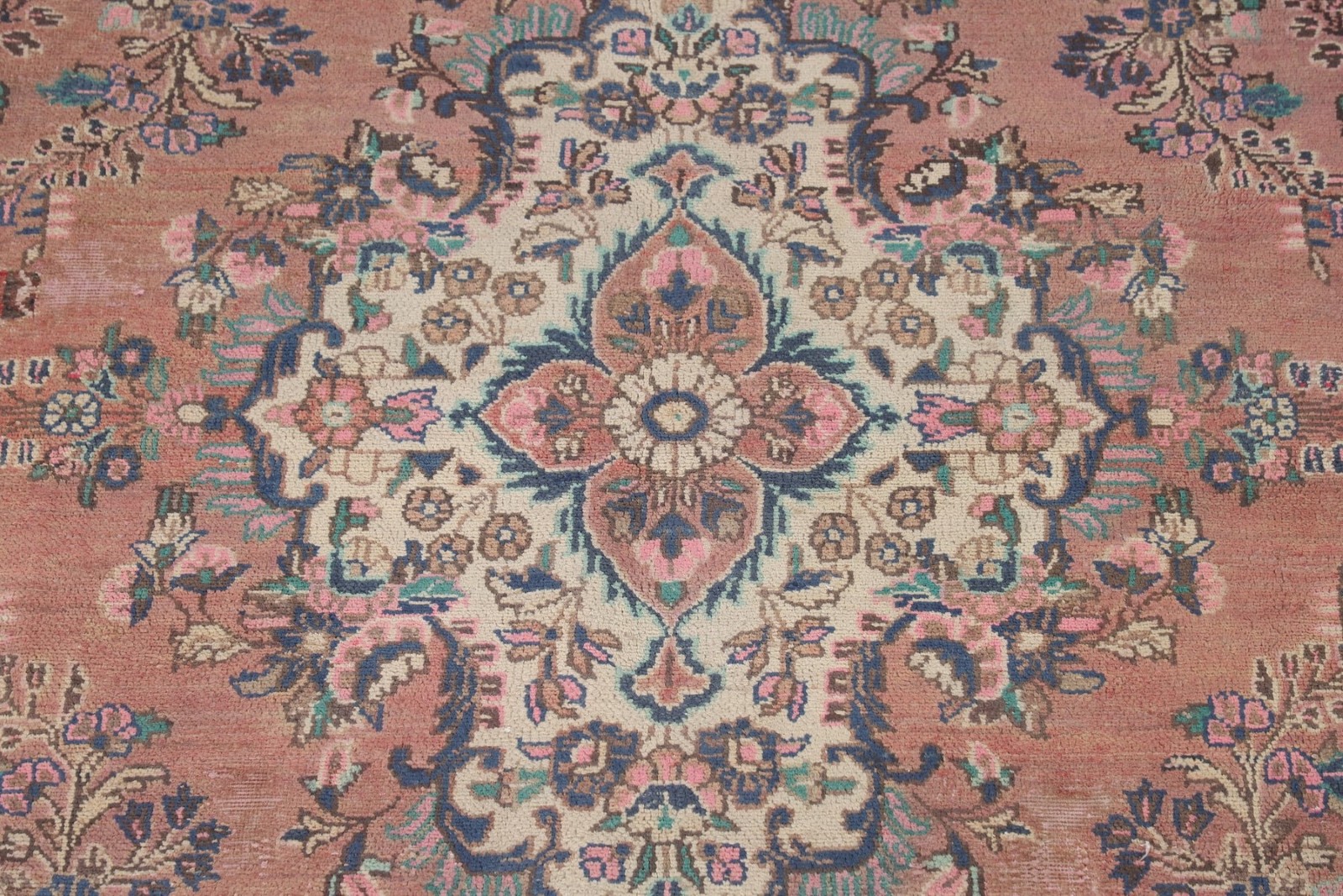 Vintage Living Room Area Rug 7×10 Medallion Traditional Handmade Classic Carpet