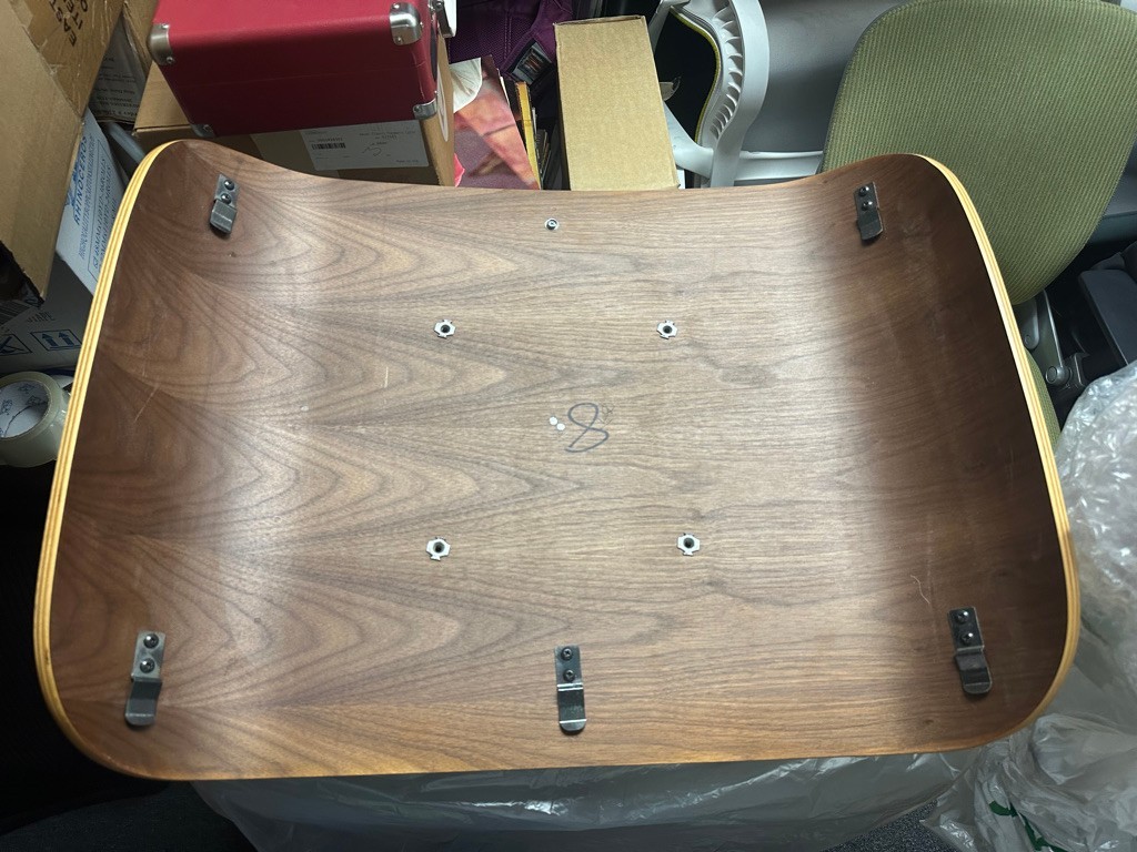 Herman Miller Lounge Chair Ottoman Genuine plywood Base Spares Mid Century