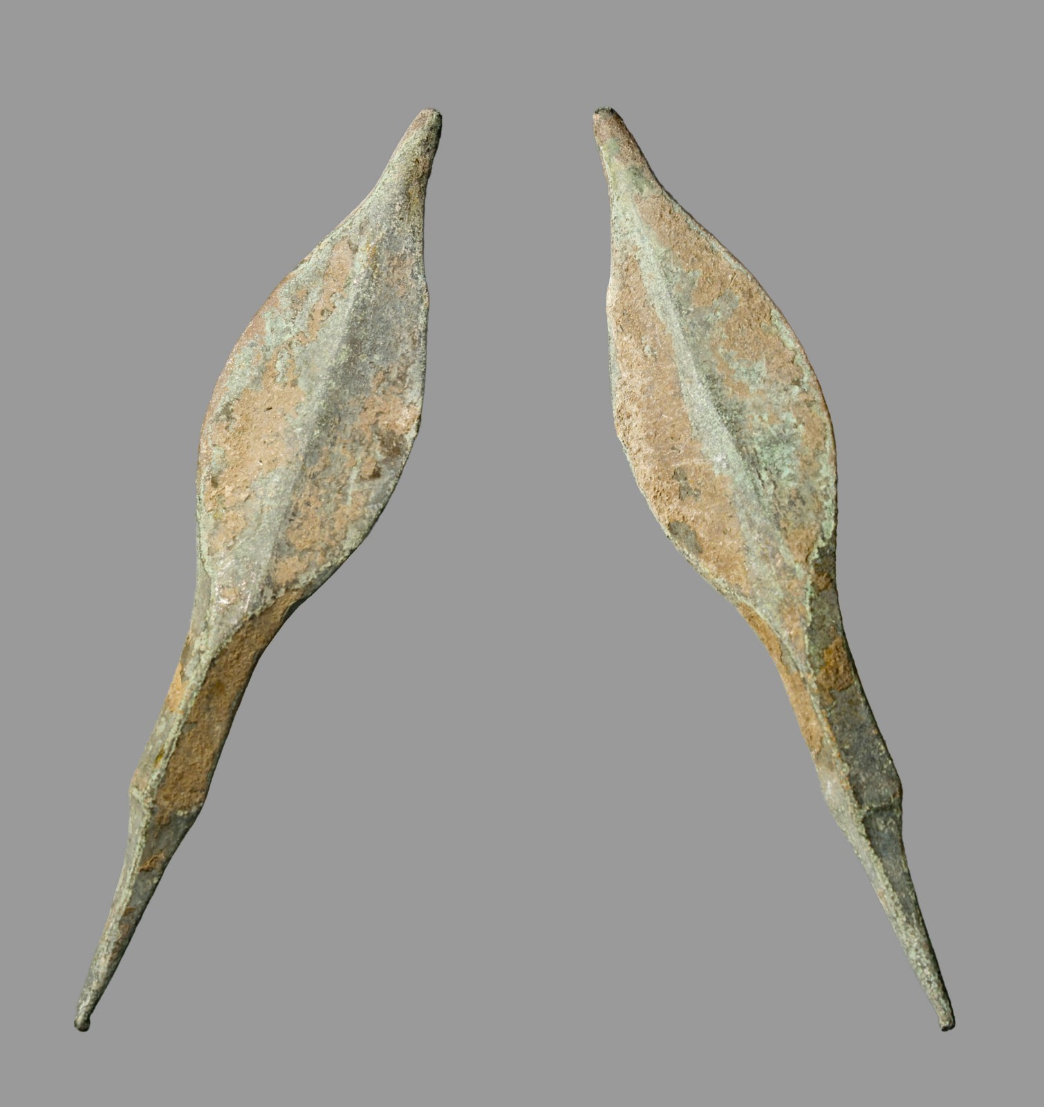 Ancient Israelite Bronze Arrowhead Inscribed Aramaic Era 69mm Iron Age Authentic