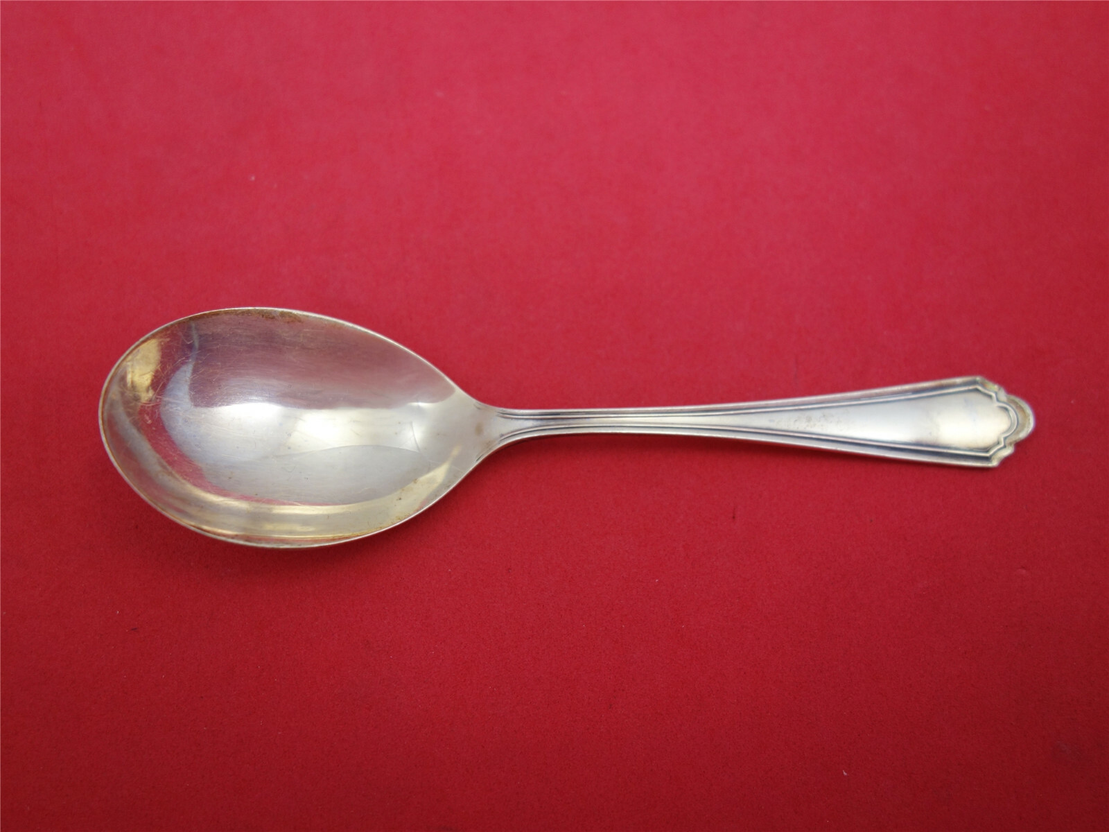 John Alden by Watson Sterling Silver Egg Spoon 4 1/4″