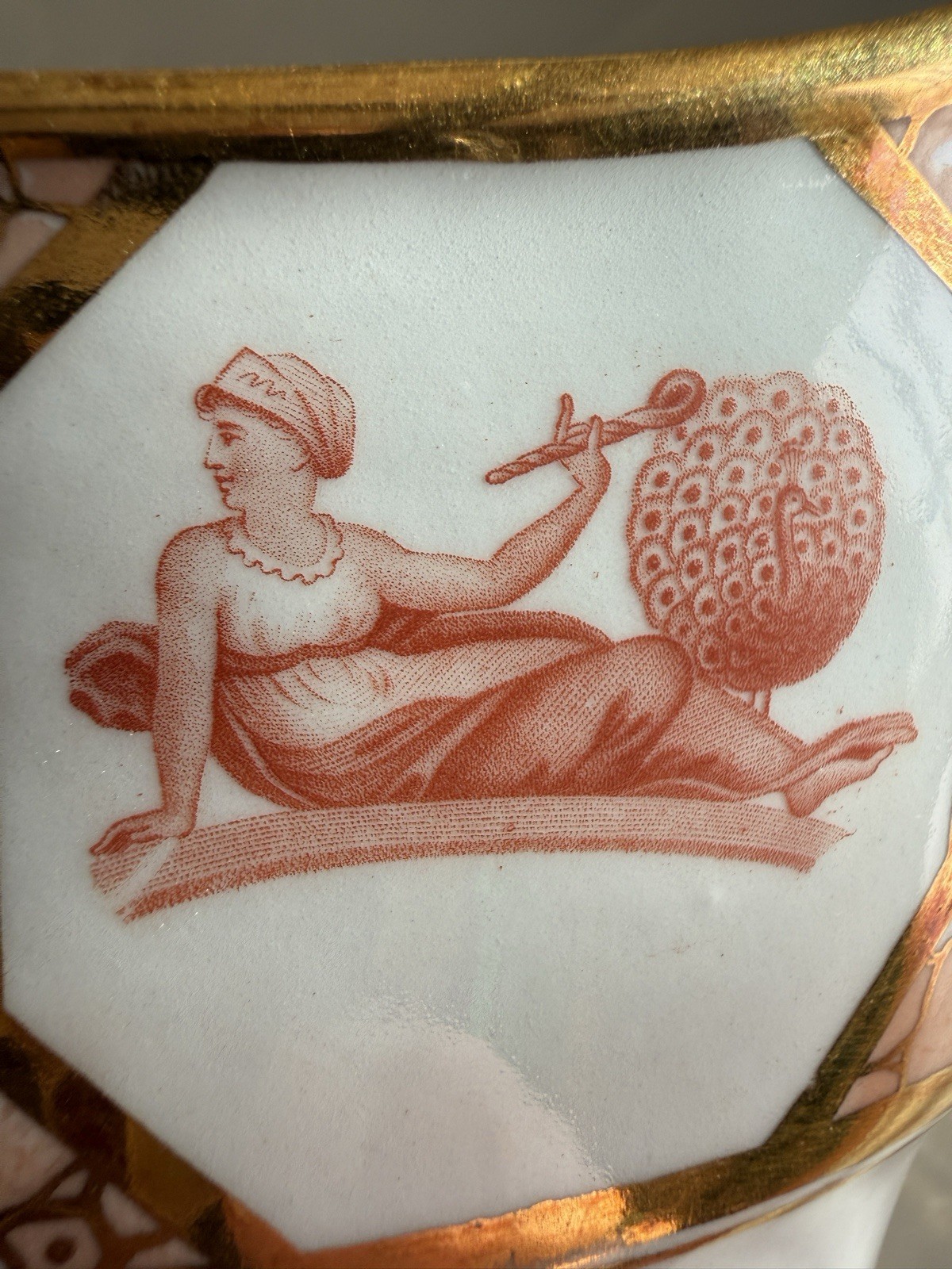 Exceptional Flight & Barr Worcester Bowl, Creamer & Sugar, Roman Deities C1815