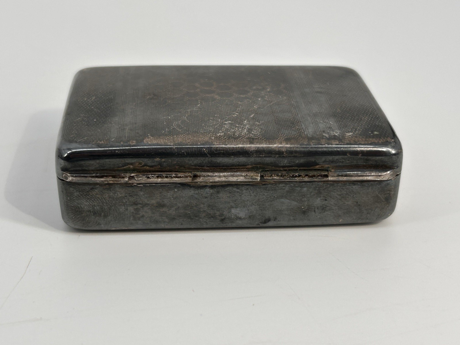 Vintage Silver Alpaca Cigarette Case
