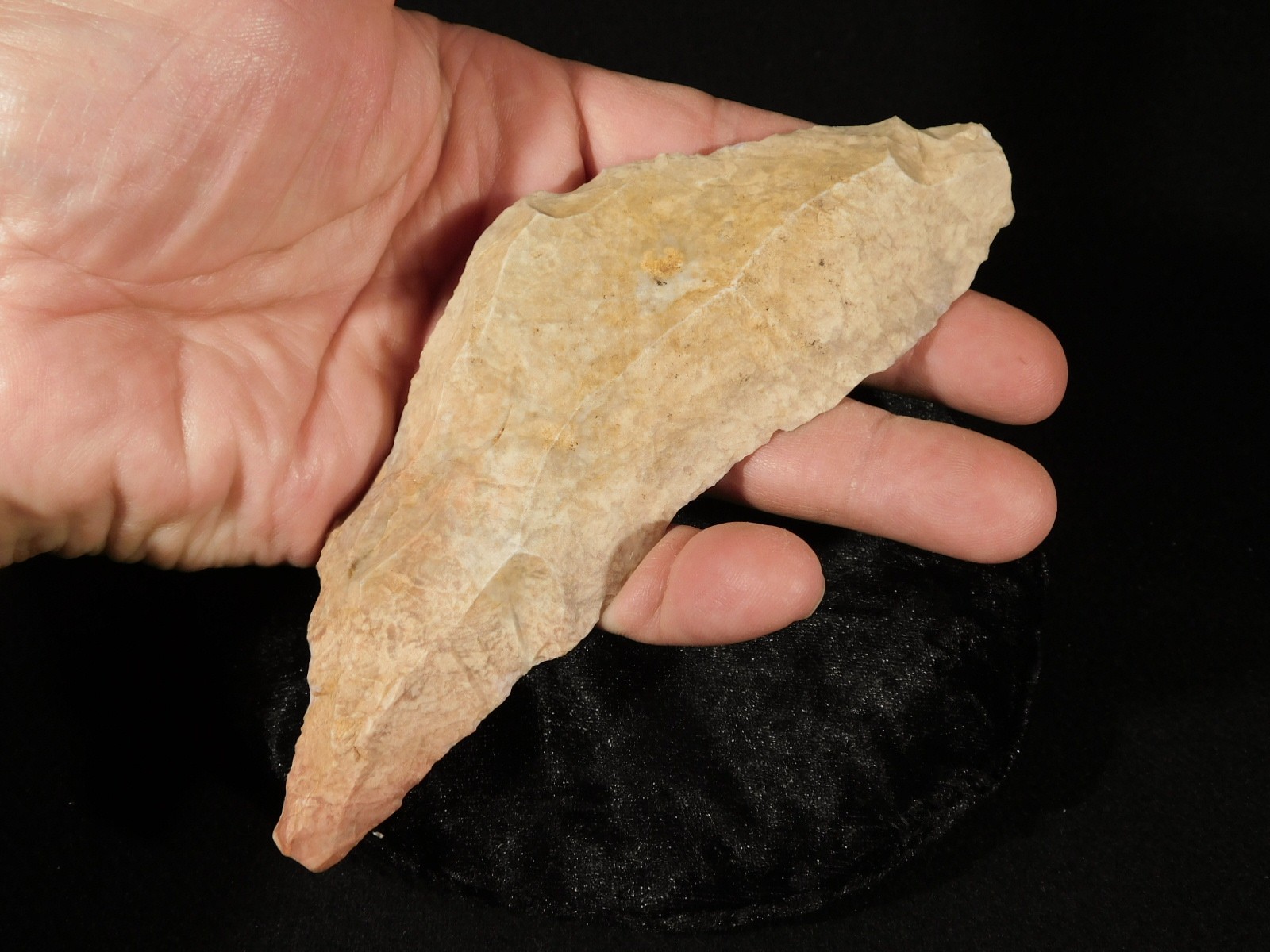 HUGE! RARE Four Thousand Year Old! Tenerian Uniface Stone ARTIFACT Mali 114gr