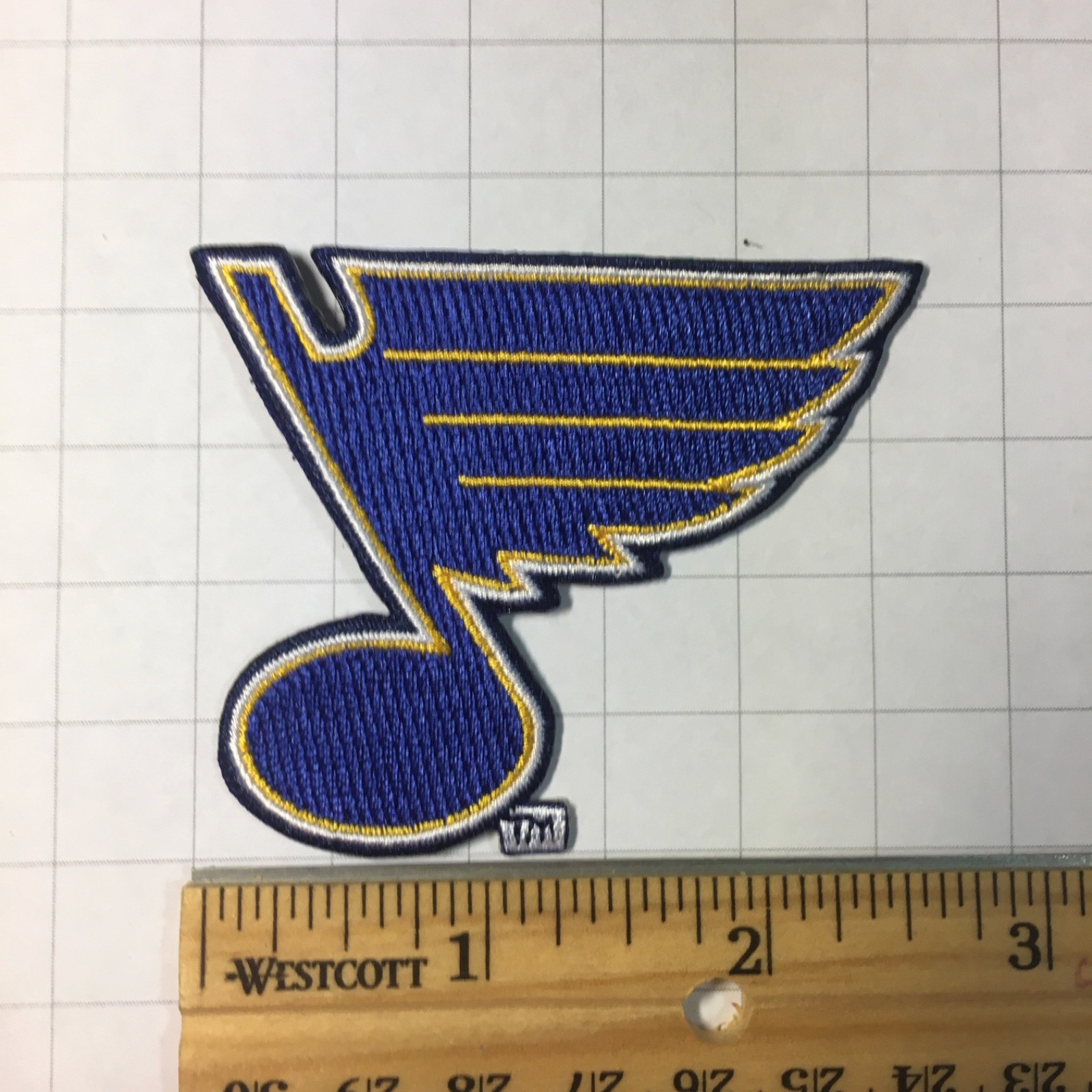 St. Louis Blues embroidered patch