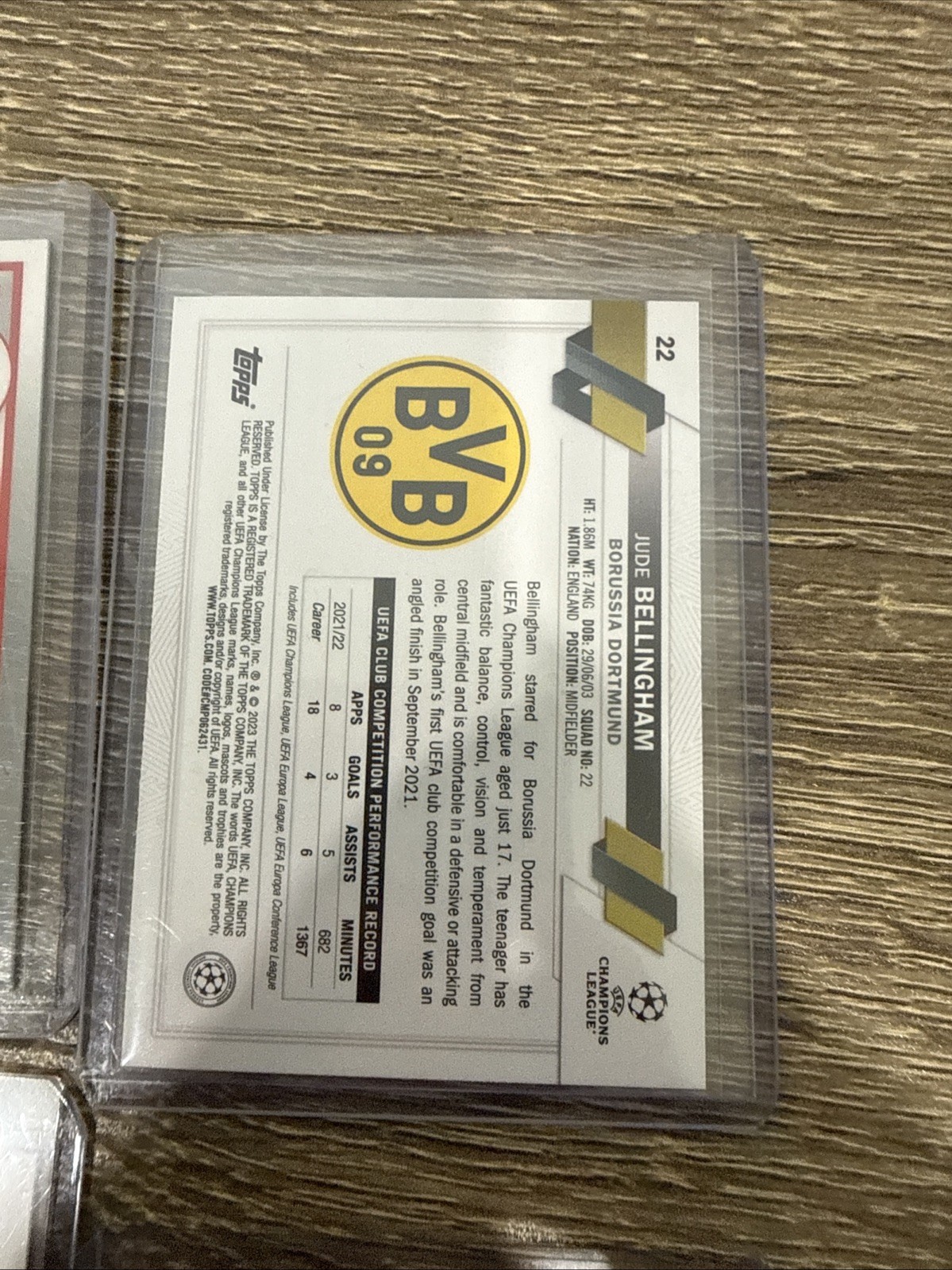 Soccer Cards.Numbered Cards And Inserts.Lot Of 9