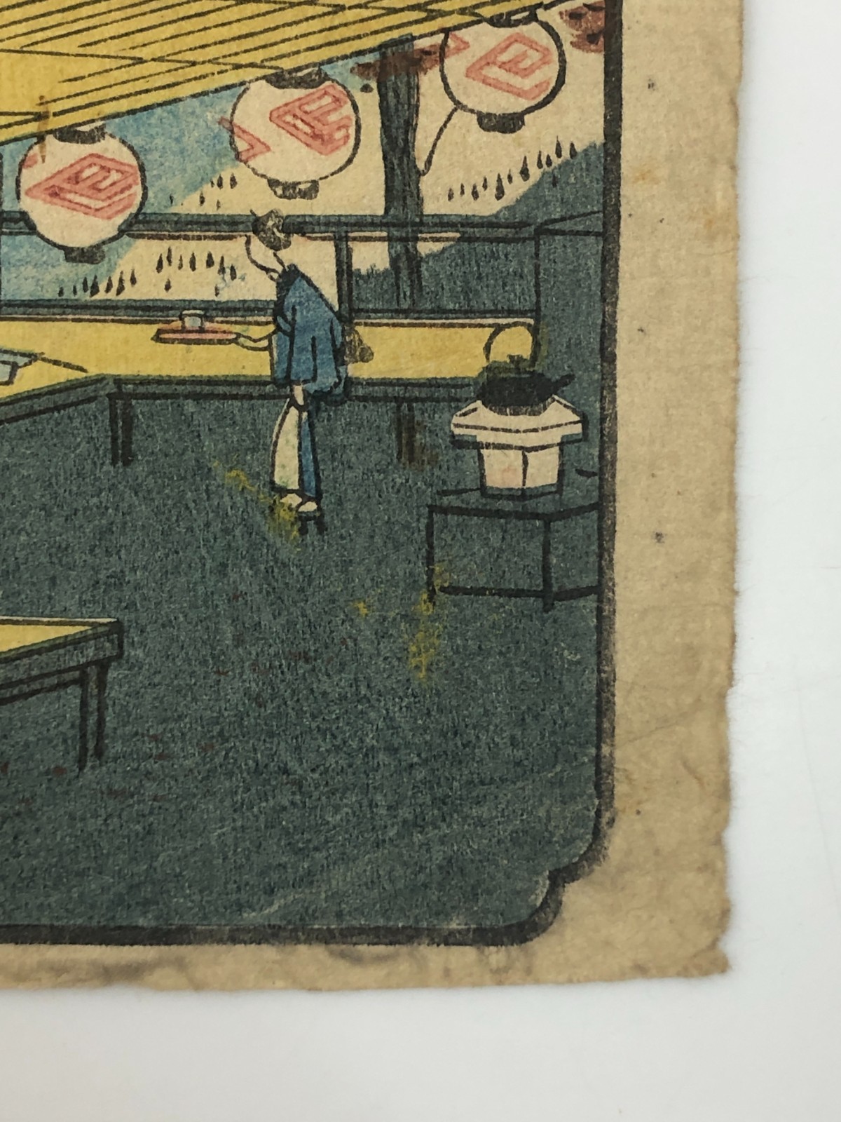 Hiroshige II Woodblock Print: Autumn Leaves at Takinokawa 1862 Ukiyo-e