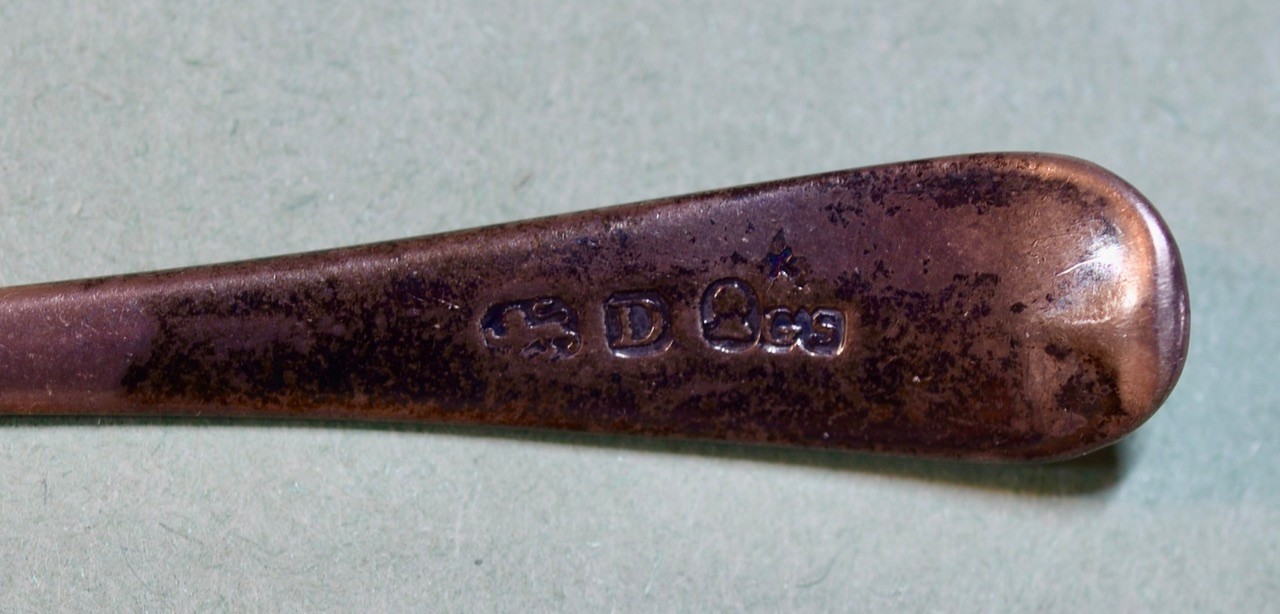 1799 English Sterling Silver Spoon with American Eagle?