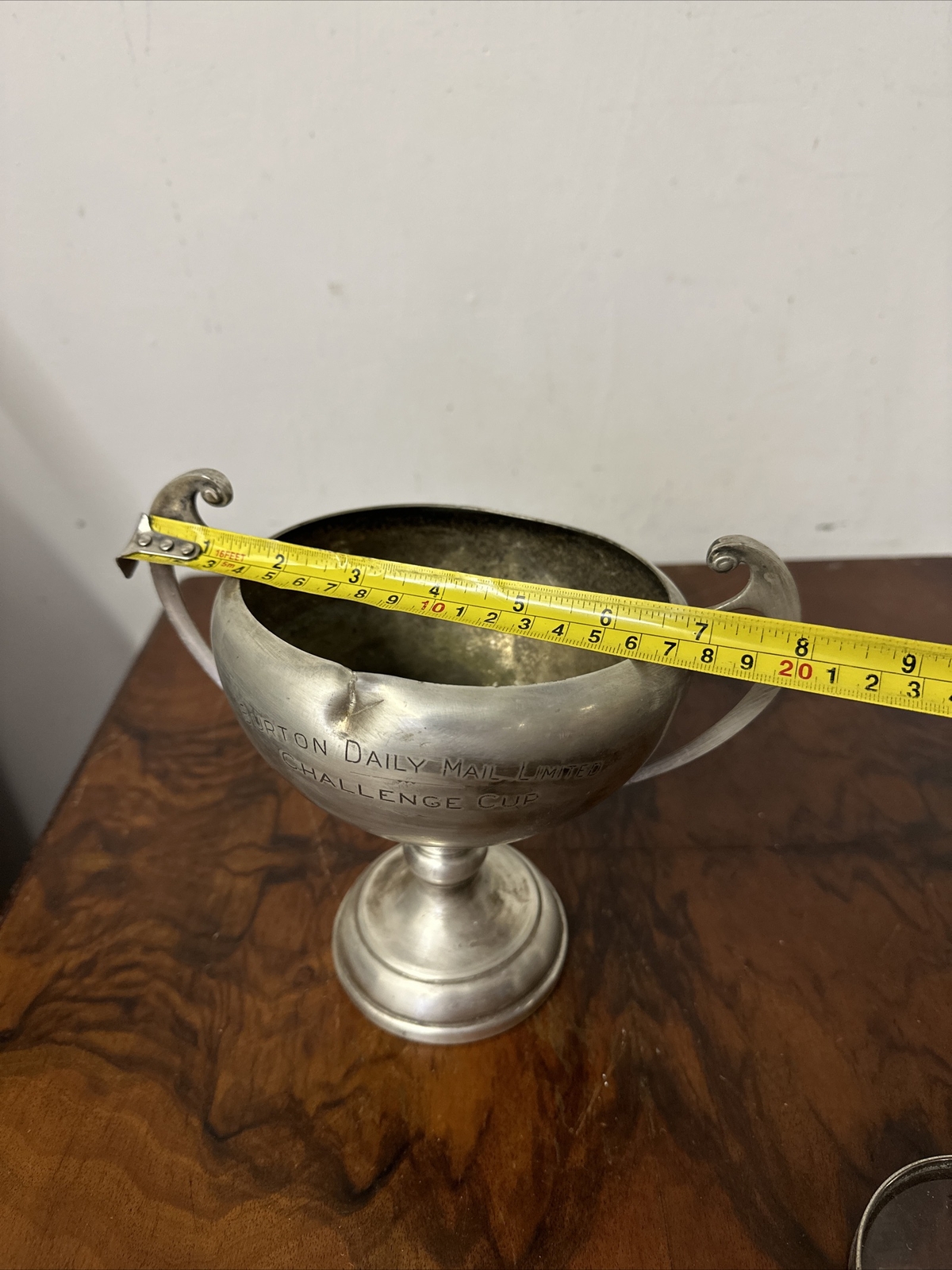 Trophy Silver Plate Vintage L & Co – Burton Daily Mail Challenge