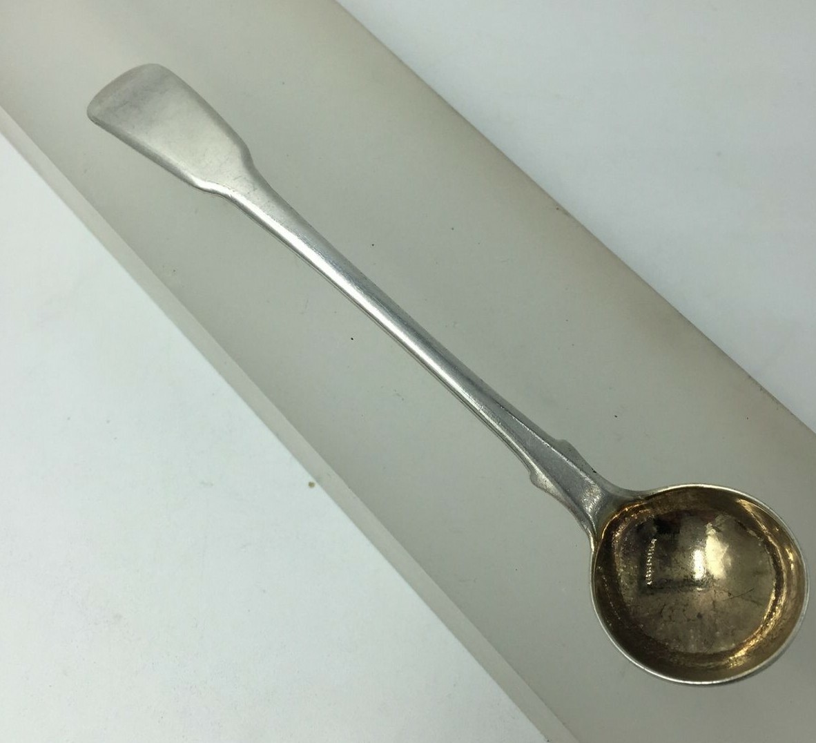 Silver Master Salt Condiment Spoon Ladle Wm Eley 1811 Fiddle Patttern