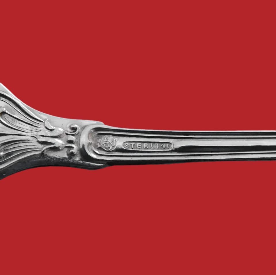 Fiddle Shell By Frank Smith Sterling Silver Salad Fork Set 12 pcs 6 1/2″