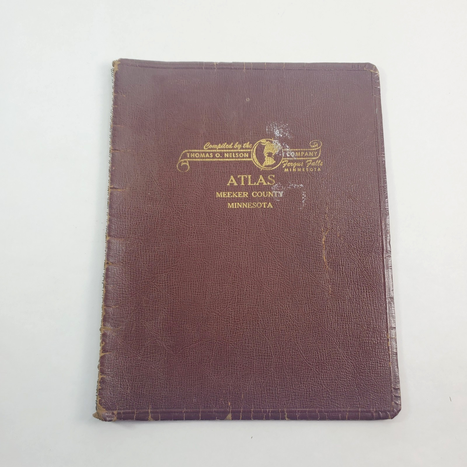 1957 Atlas of Meeker County Minnesota Plat Book