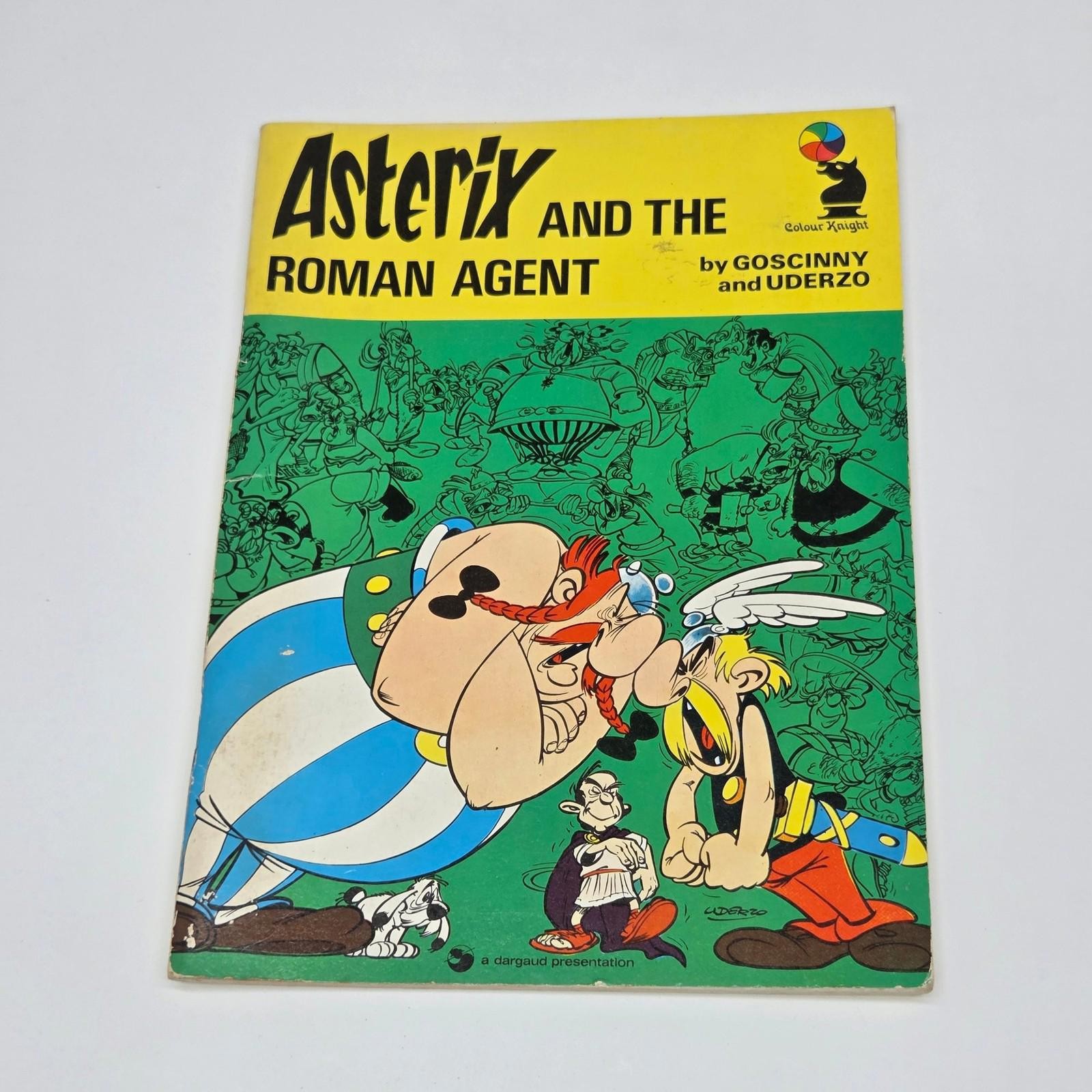 Asterix The Gladiator Roman Agent Soothsayer Comic Bundle Franco-Belgian