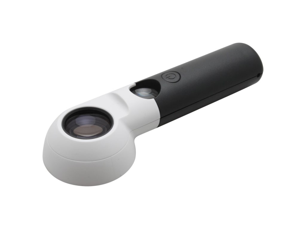 Aven Tools 26053 – Handheld Magnifier 10x/30x with LED Light