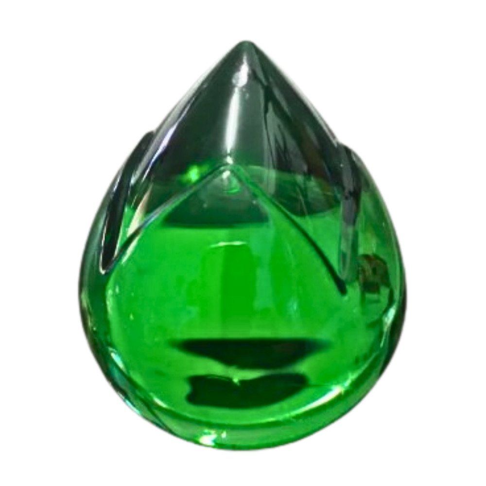 Magic Leklai Naga Gem Green Stone Talisman Thai Amulet Power Wealth Lucky Holy