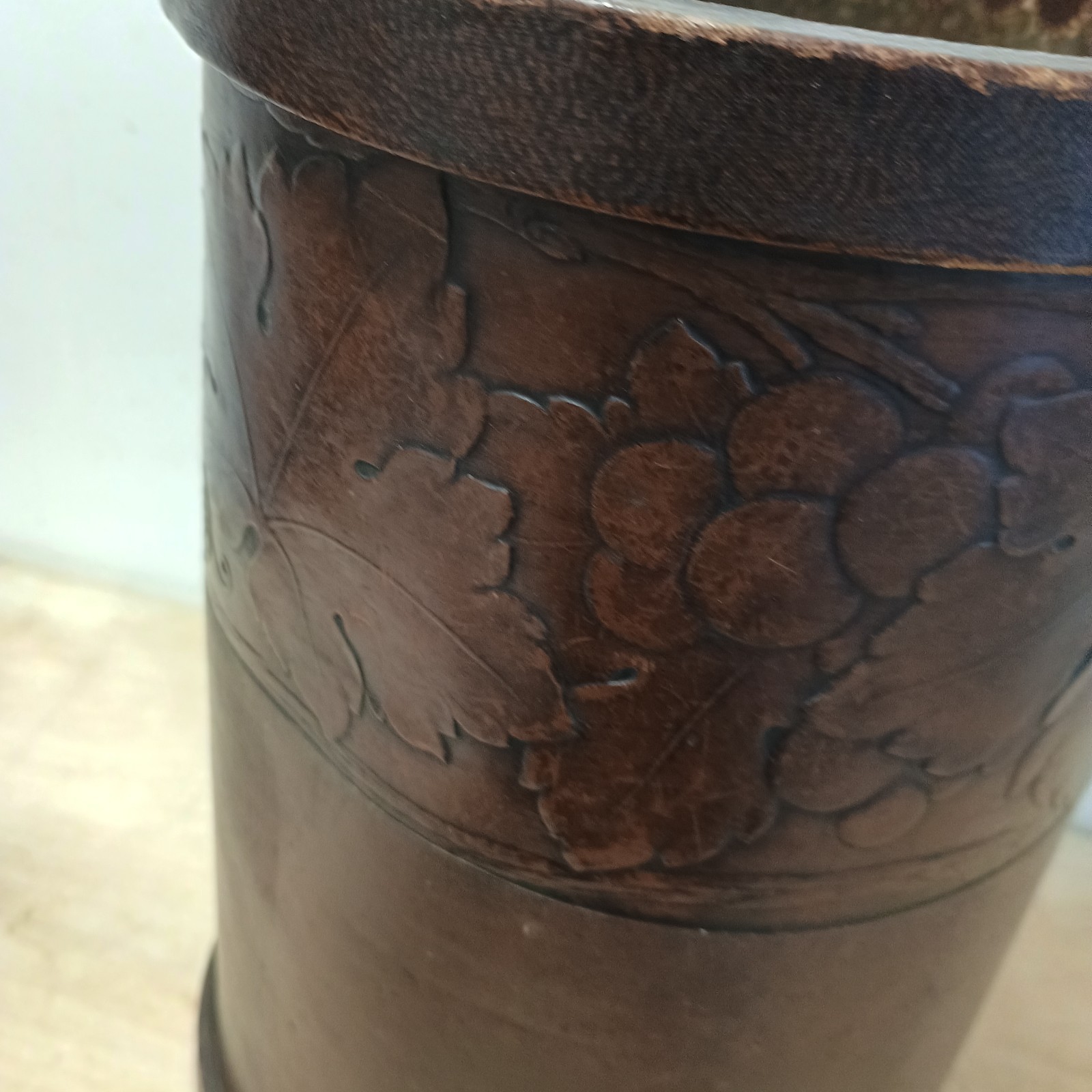 Art Deco Waste paper waste bin