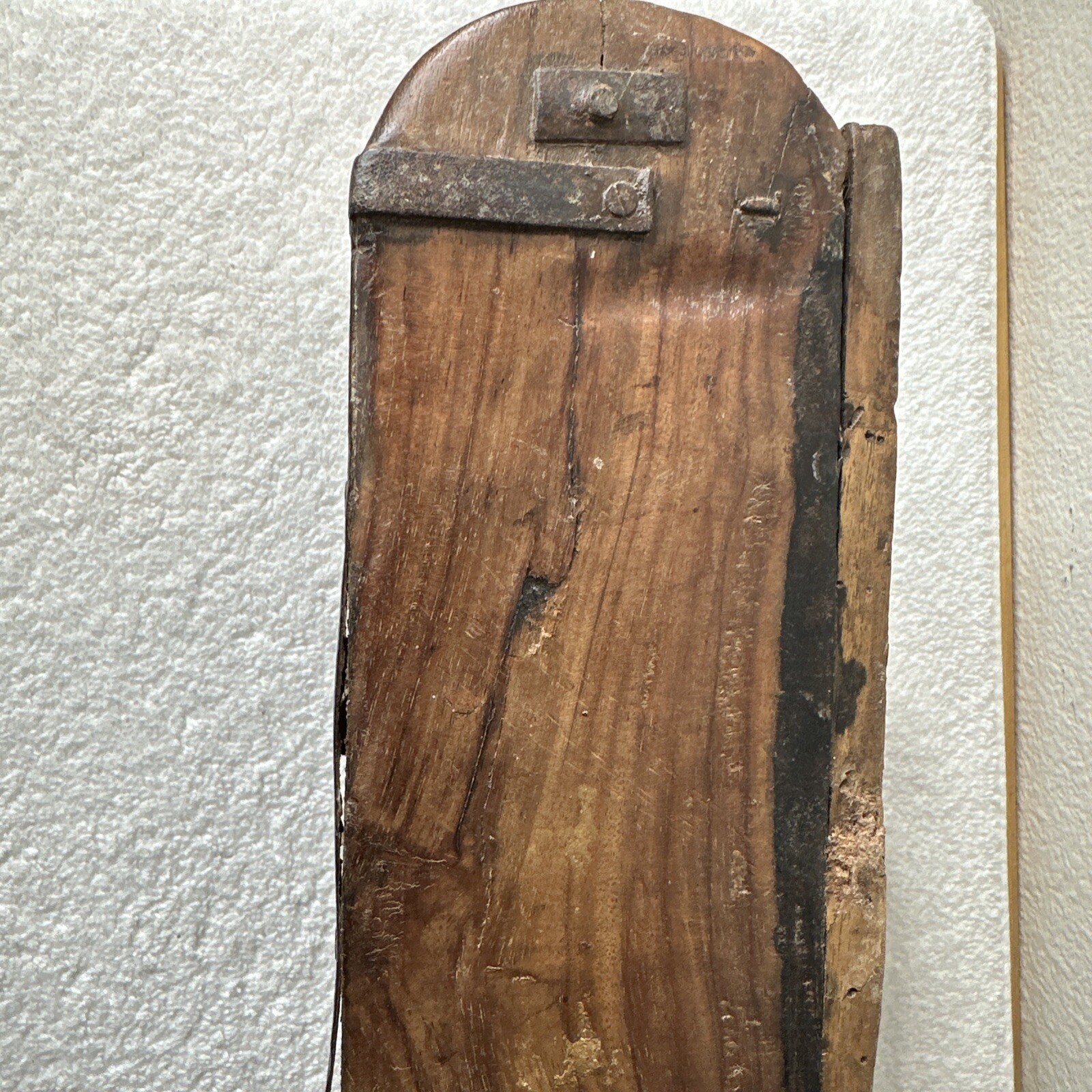Vintage Primitive Wooden Butter Brick Mold Wood Box Farmhouse Decor Tuna