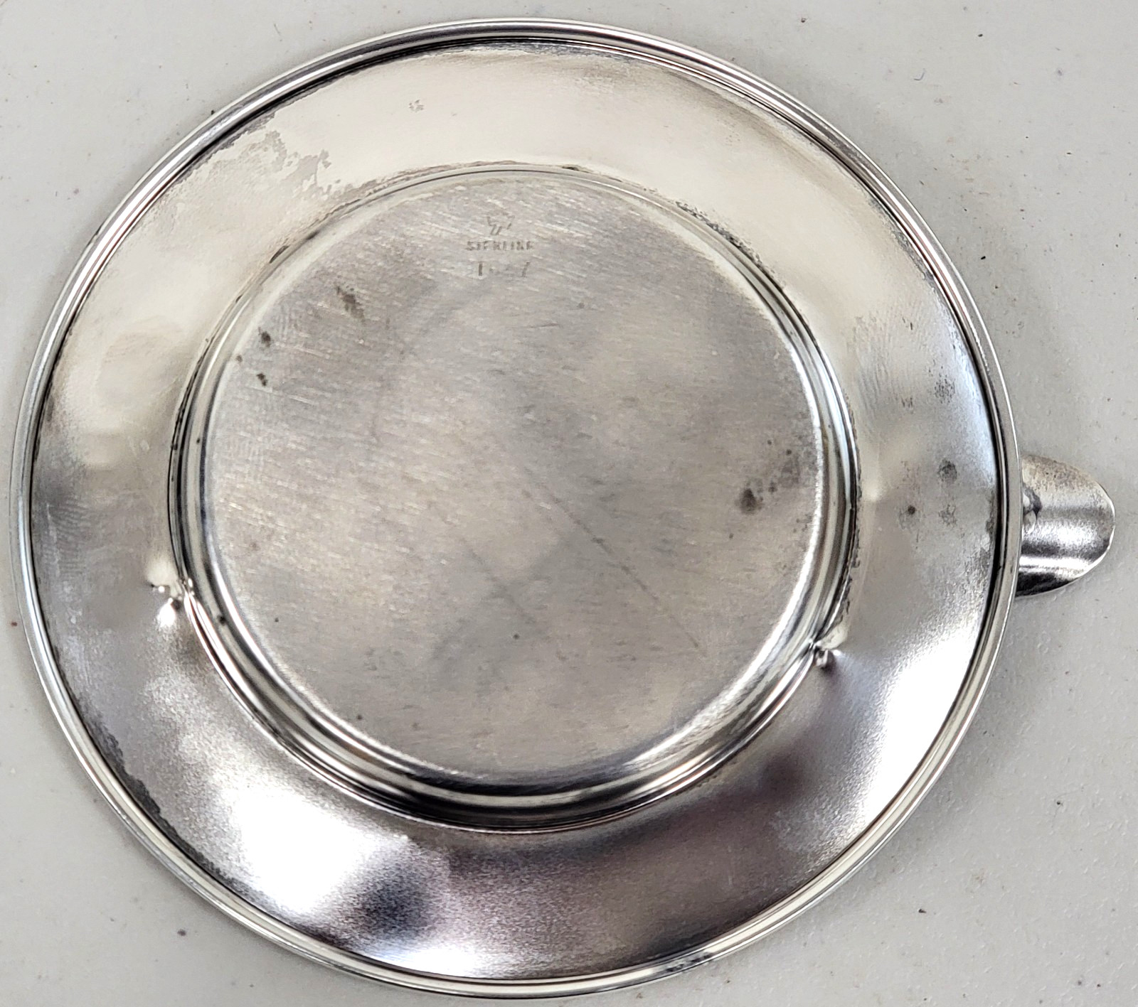 Rare Vintage 1953 Sterling Silver Kentucky Derby Horseshoe Ashtray (Pre-Owned)