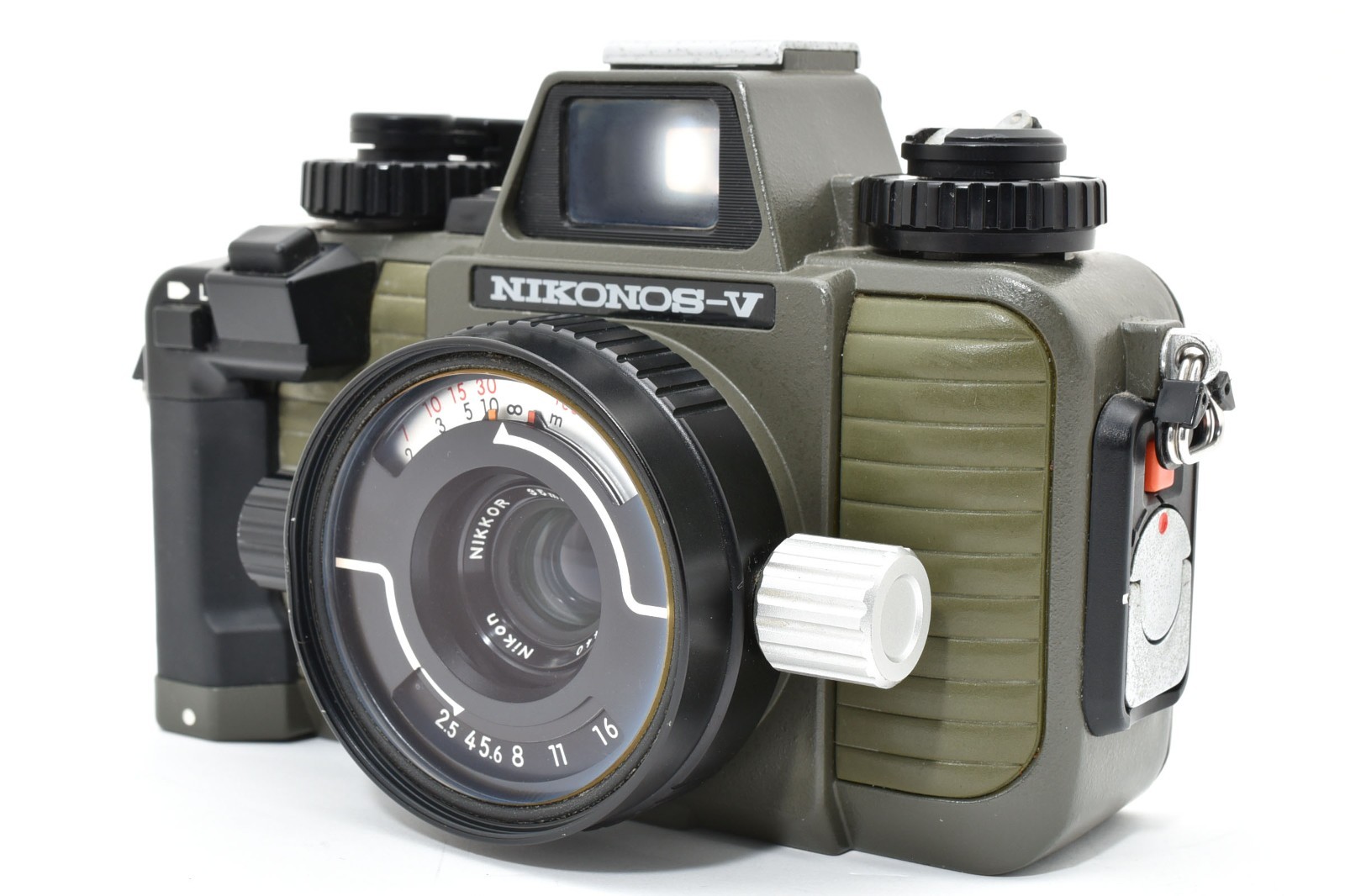 [ MINT] Nikon NIKONOS -V Film Camera Olive Green + Nikkor 35mm f/2.5 From Japan
