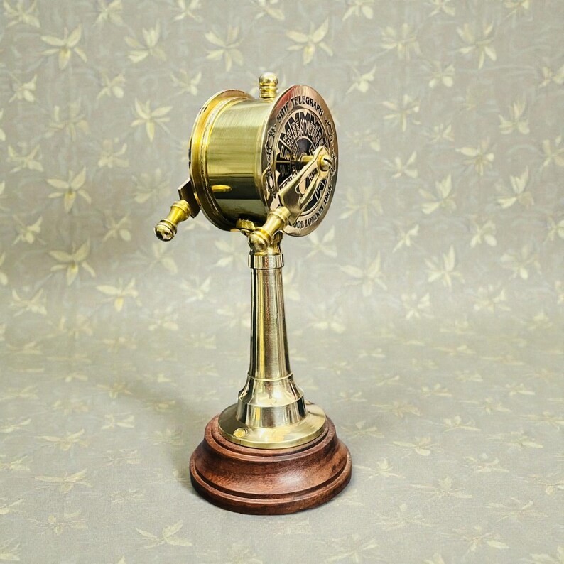 Nautical Engine Order Telegraph Brass Ship Replica Vintage Decor Gift