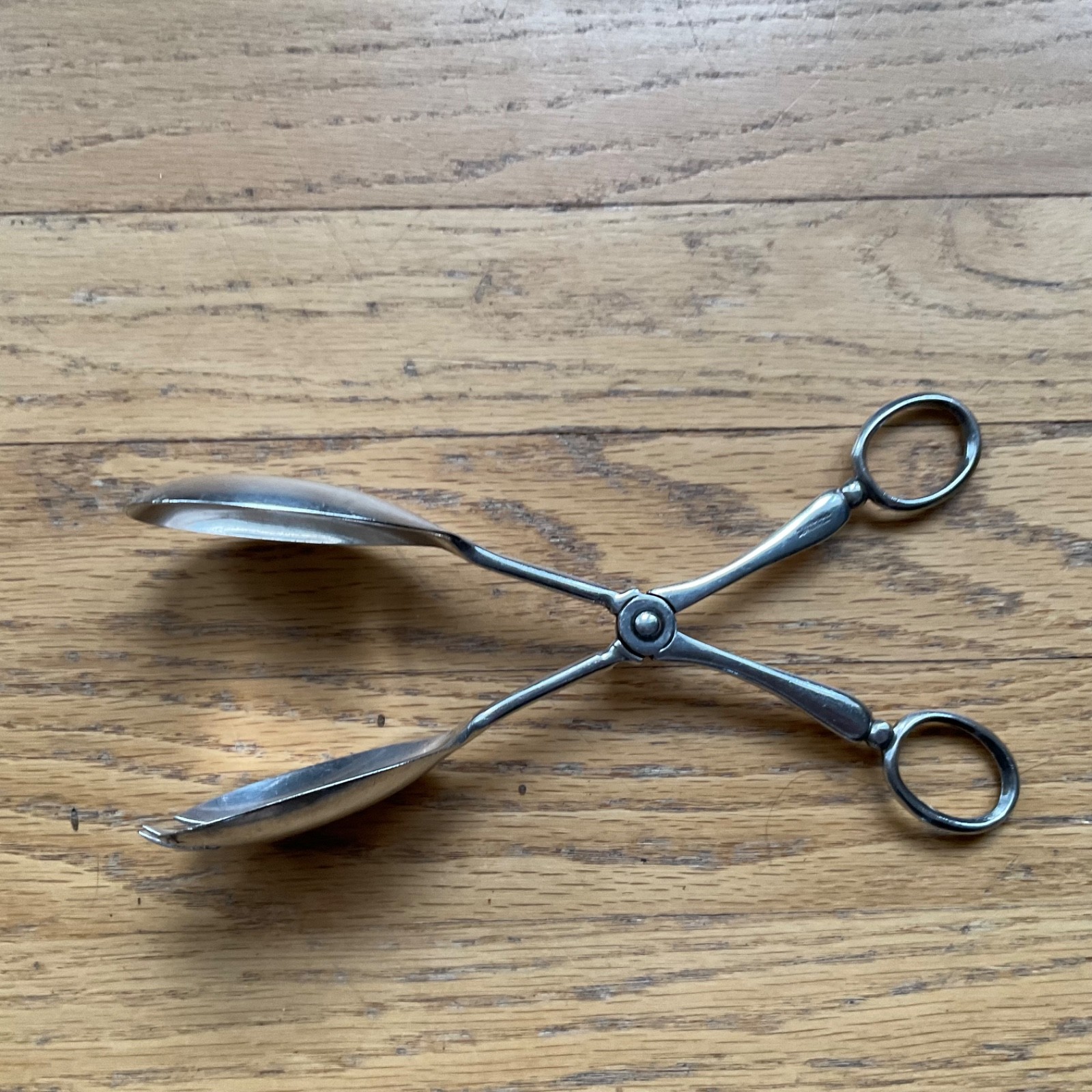 Vintage Sheffield Silver plated Serving Salad Tongs Spoon Made In England