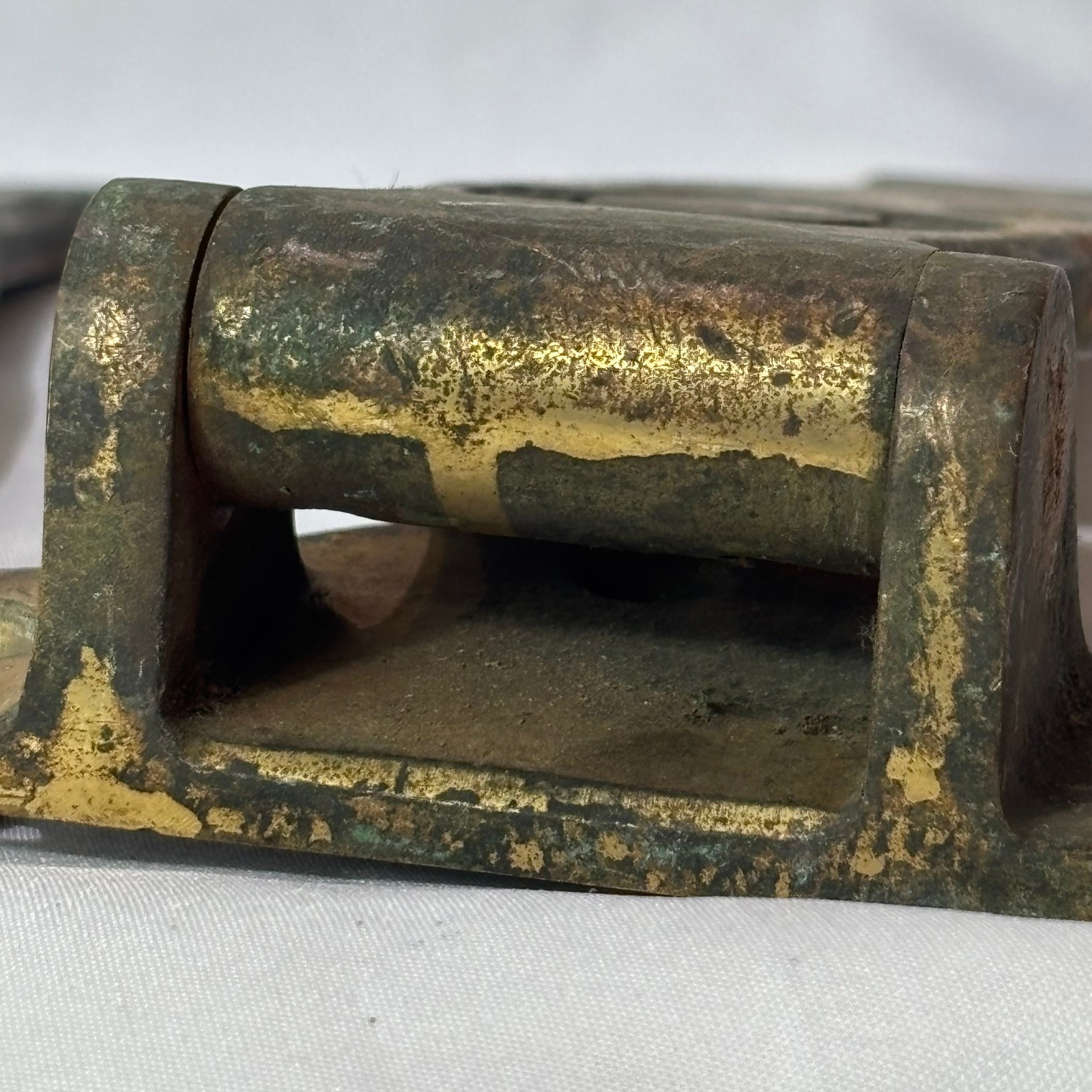 Antique Ottenheimer Baltimore Hinges Heavy Duty Brass For Ice Box Door 140-8-16