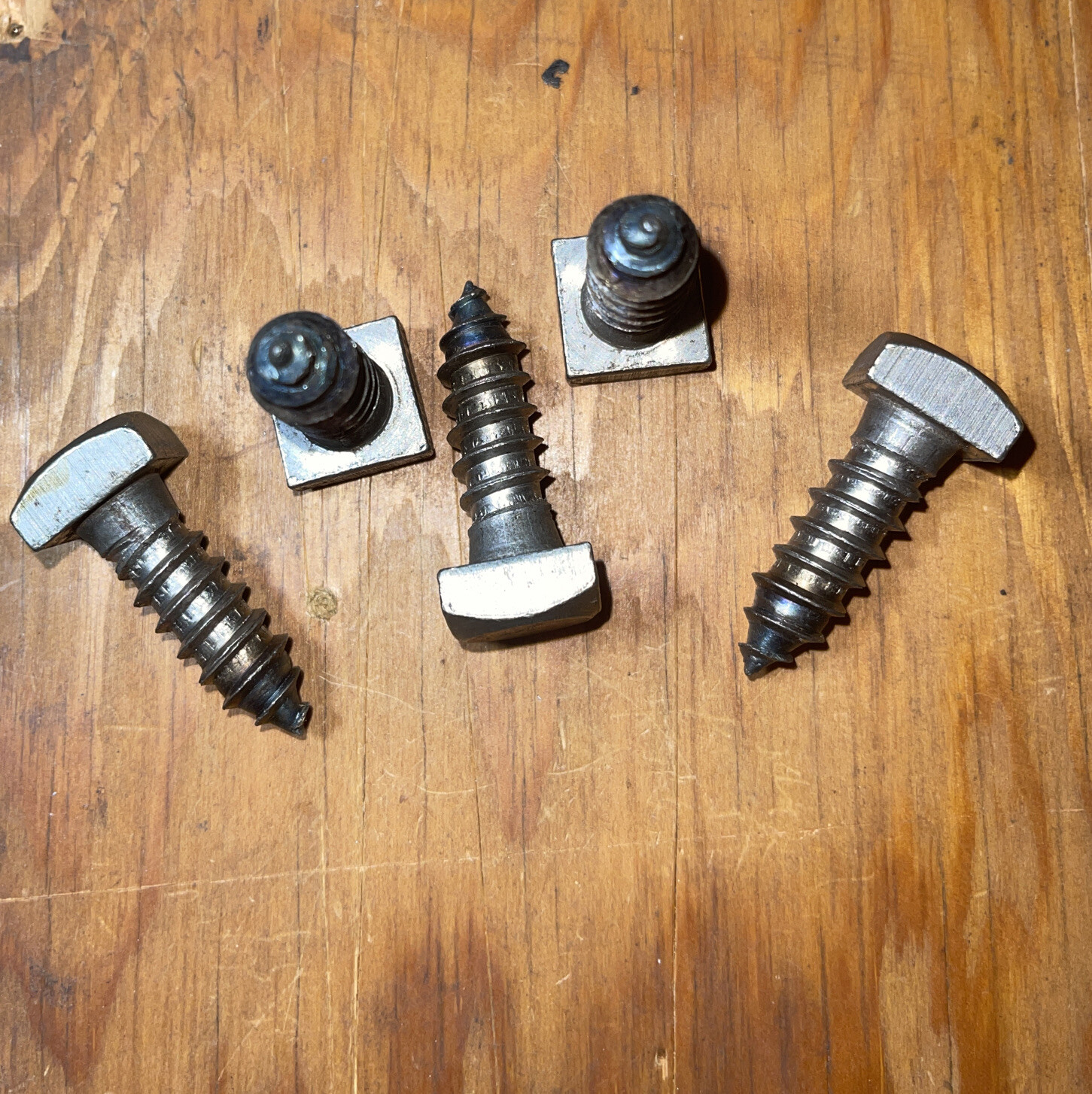 1/2 X 1-1/2 Lag Bolt Screws Square Head Plain Steel