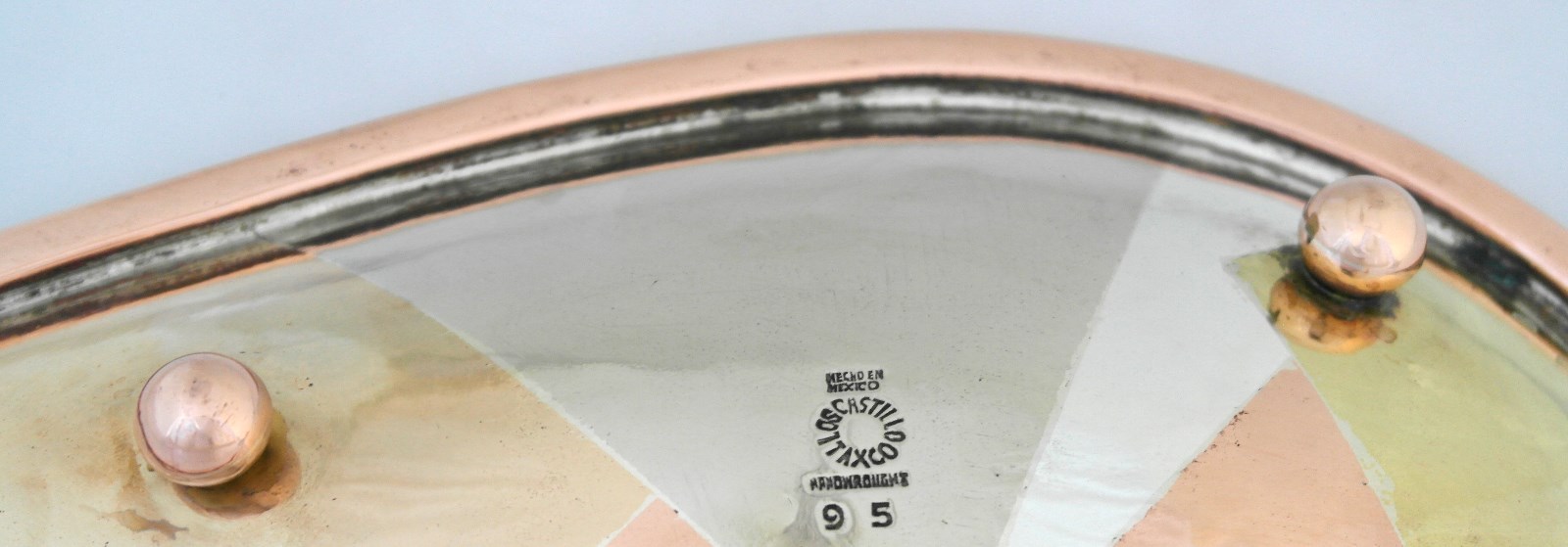 Los Castillo Married Metals Teardrop Footed Bowl IN MEXICO $500 If You Can Find