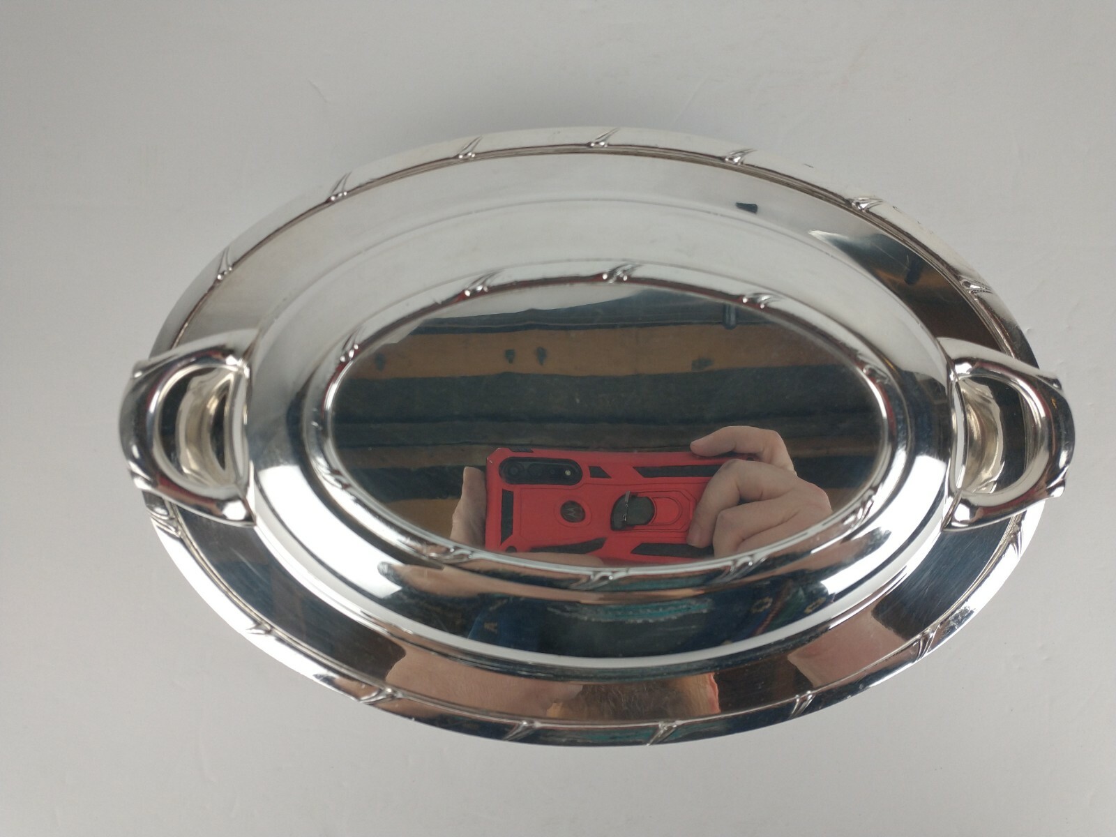 1881 Rogers Croydon 12″ Double Vegetable Bowl Silverplate Hollowware
