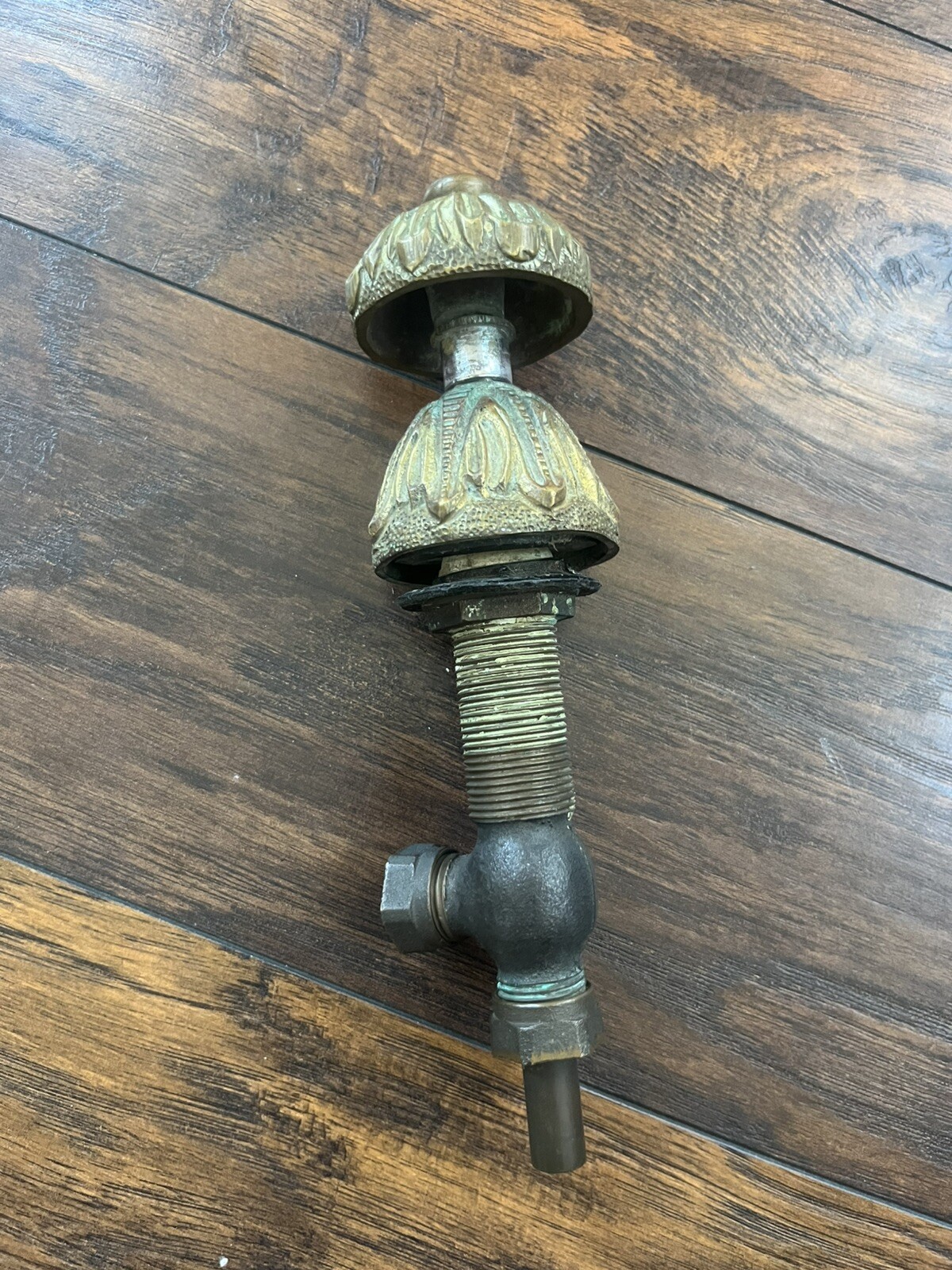 Antique brass thermostatic radiator valve handle? Faucet? Victorian fixture