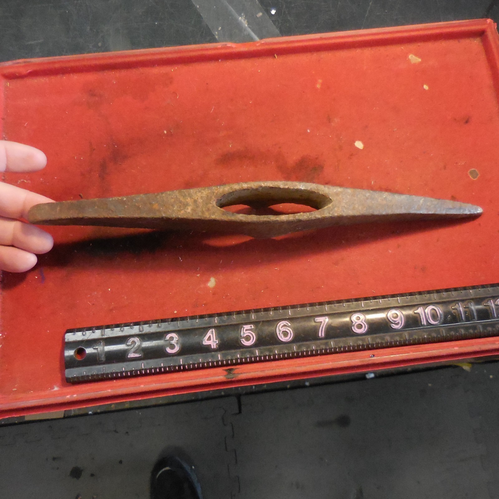 Vintage Miners Prospectors Pick Primitive Tool Coal, Gold, Silver, Mines 12.5″
