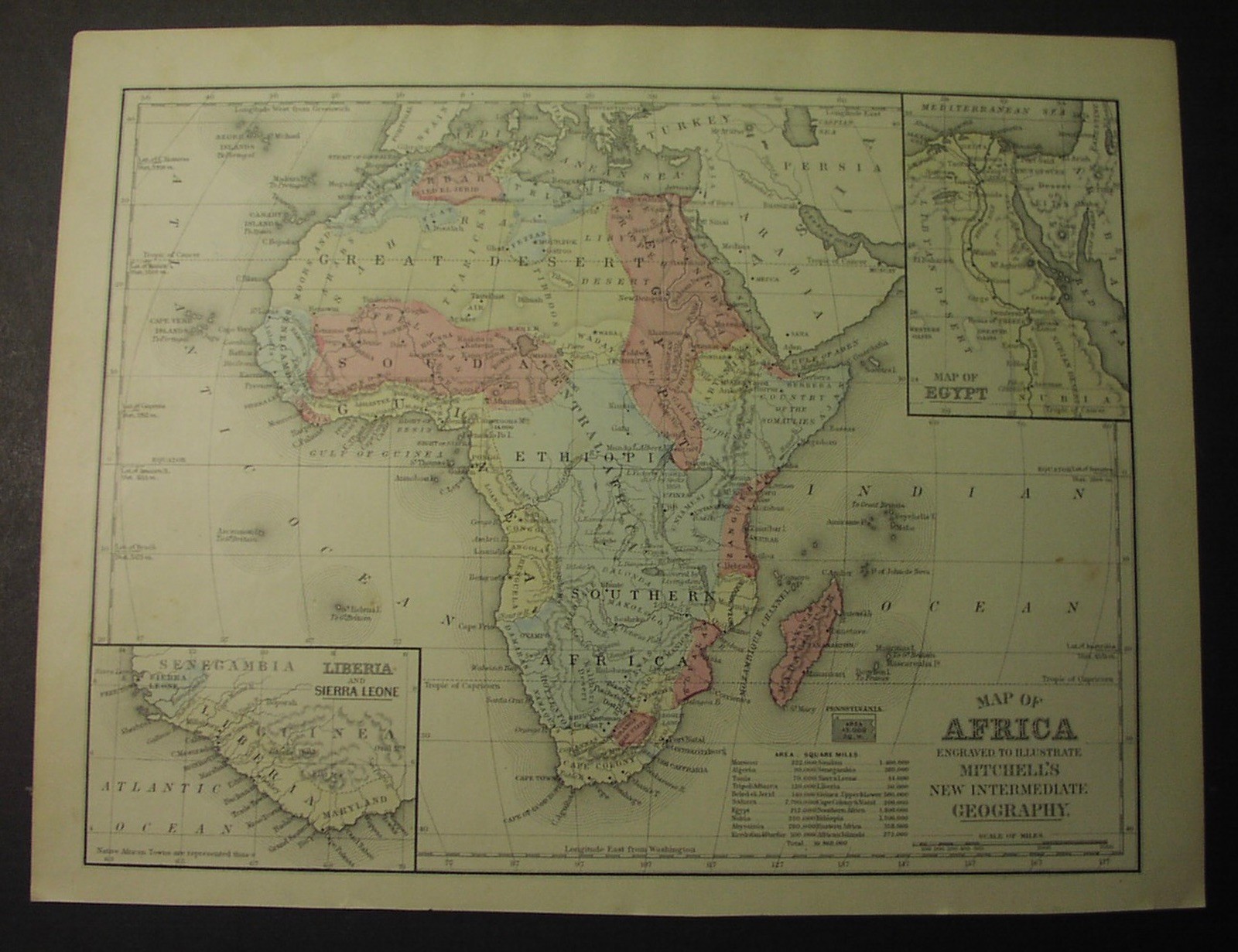 45 maps: AFRICA, 1882-1940; Egypt, Algeria, Cape Colony, Abyssinia, Congo, etc.