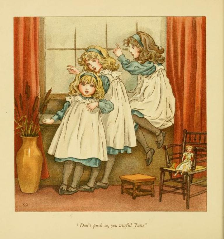 32 ANTIQUE KATE GREENAWAY ILLUSTRATED BOOKS ON USB- CHILDRENS FAIRY TALES RHYMES