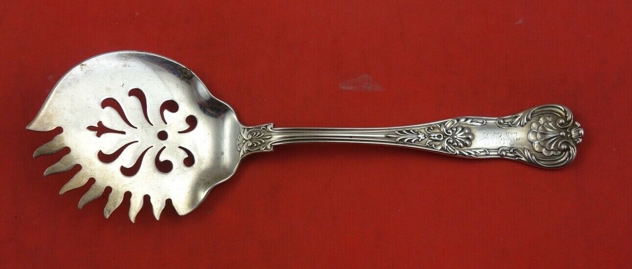 New Queens by Gorham Sterling Silver Cucumber Server 7 1/4″