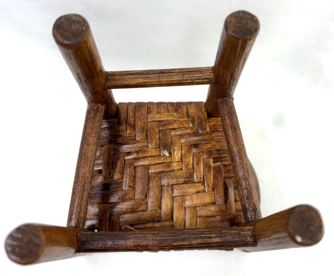 Miniature Rustic “Old Hickory” Adirondack Style Salesman Sample Chair