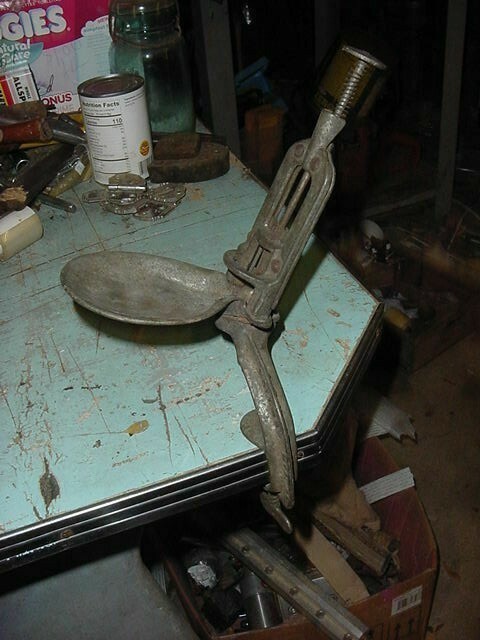 VINTAGE CHERRY PITTER MOUNT JOY CABIN COTTAGE FARM DECOR ROLLMAN MFG CO.